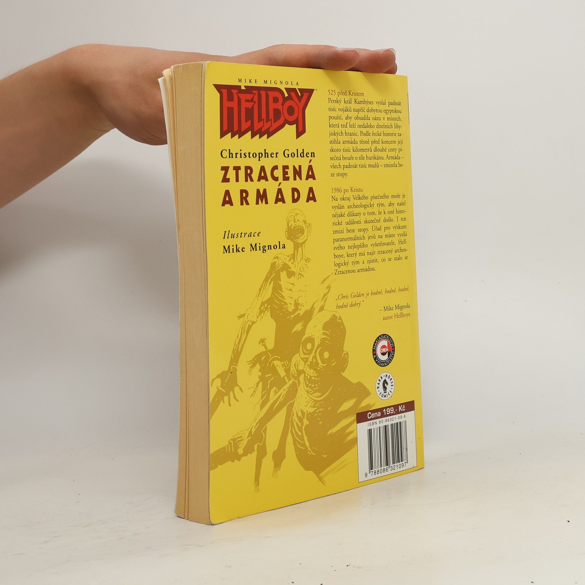 Christopher Golden Hellboy: Ztracená armáda