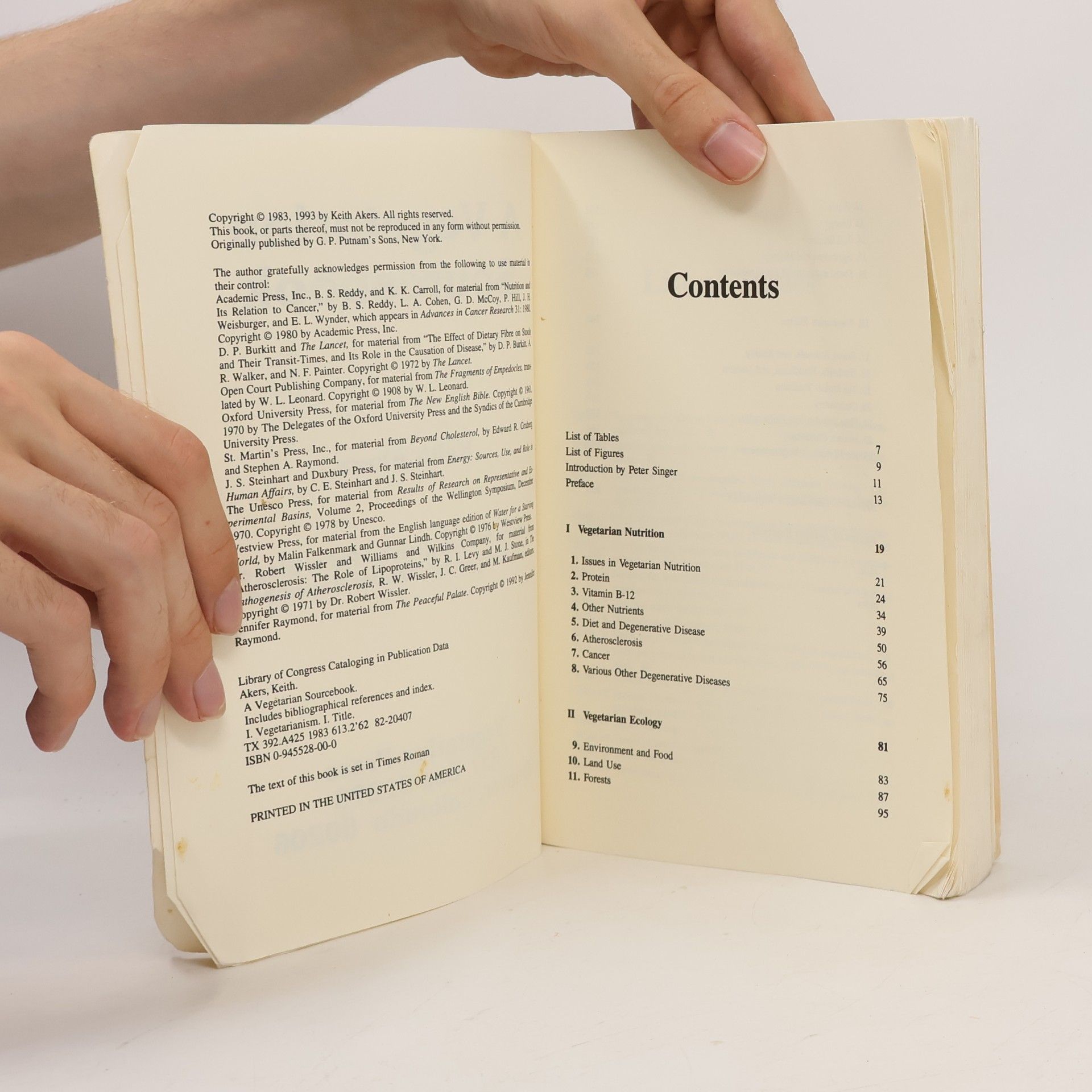 Keith Akers A Vegetarian Sourcebook