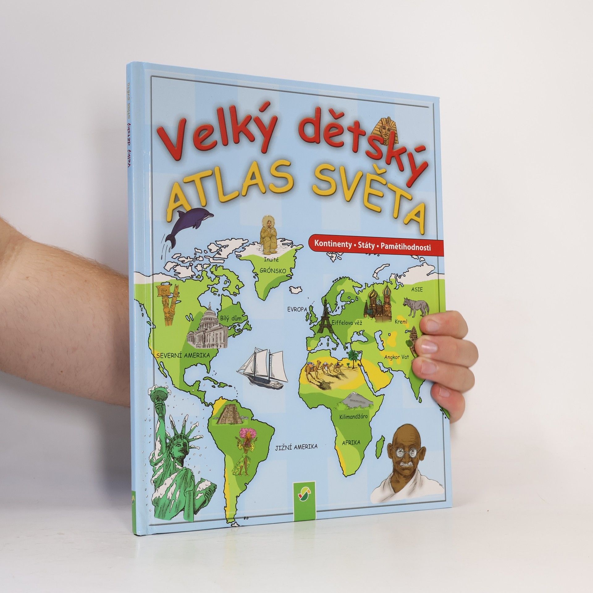 Michael Hahn Velký dětský atlas světa