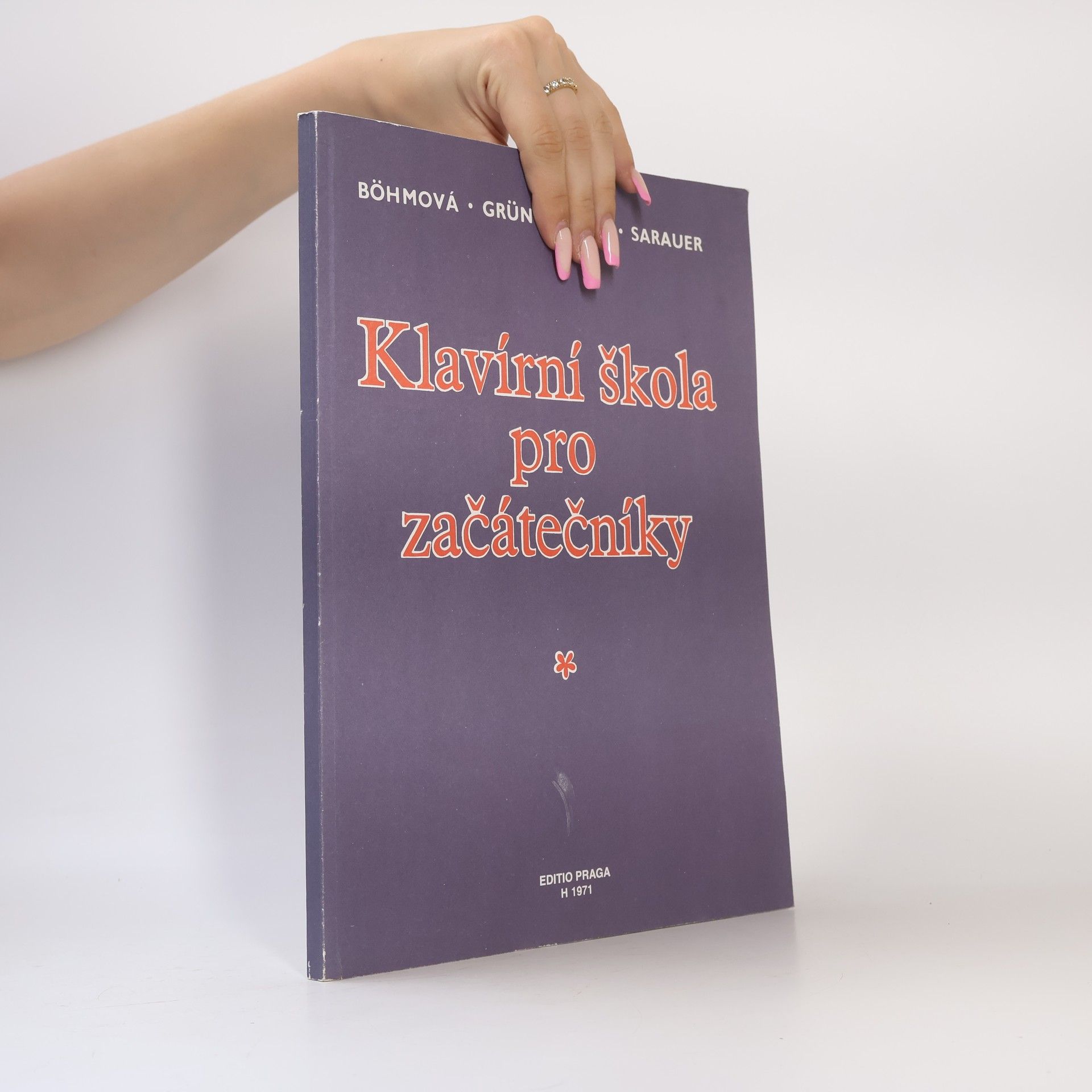 Alois Sarauer Klavírní škola pro začátečníky