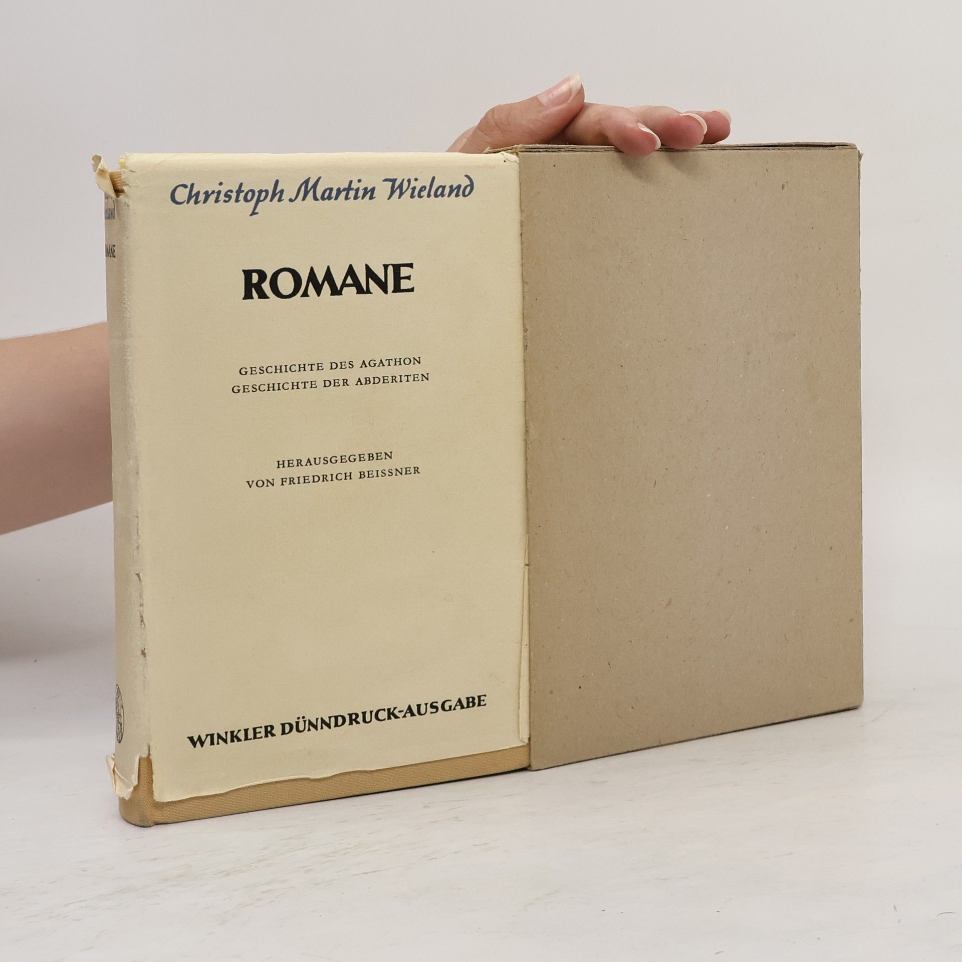 Christoph Martin Wieland Romane