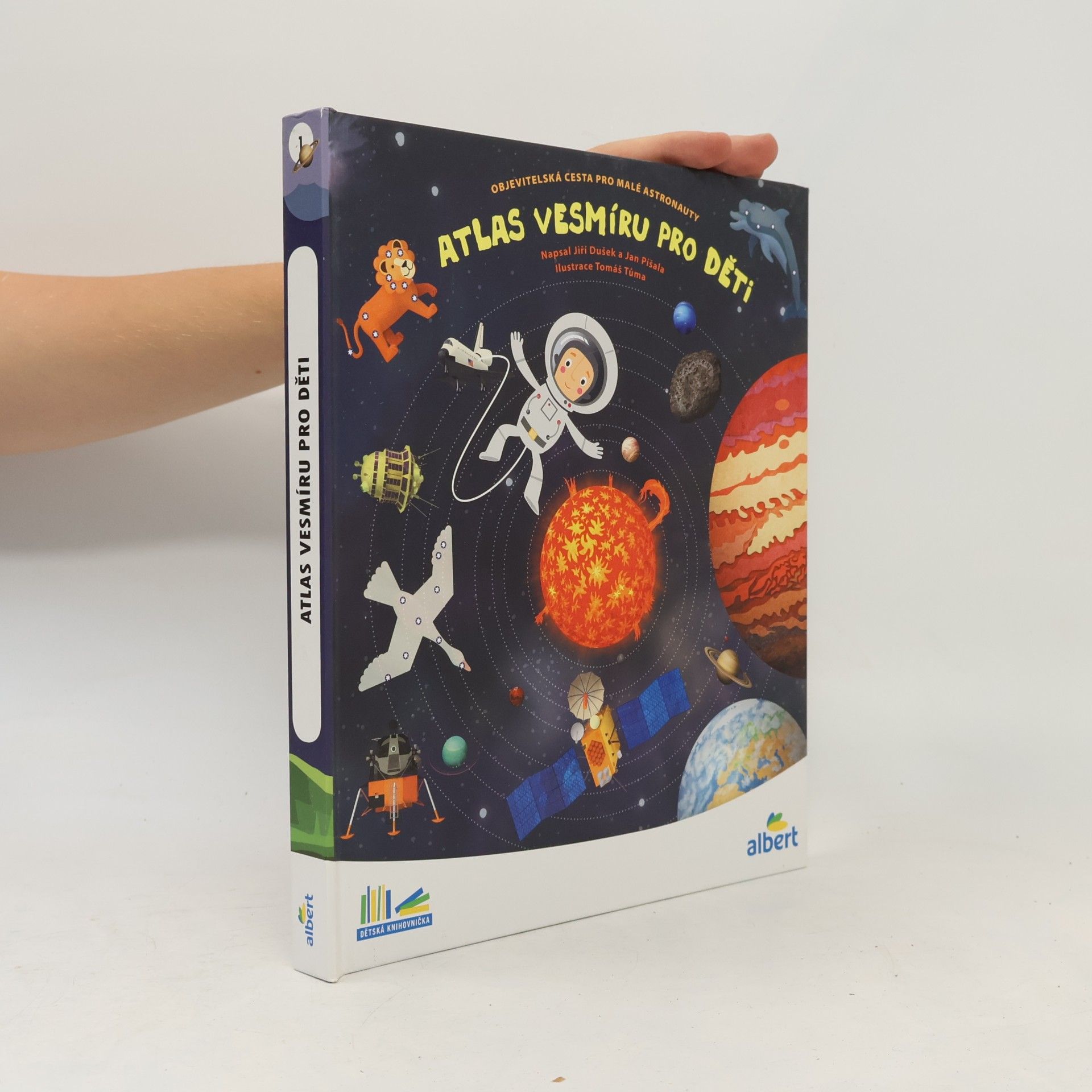 Jiří Dušek Atlas vesmíru pro děti