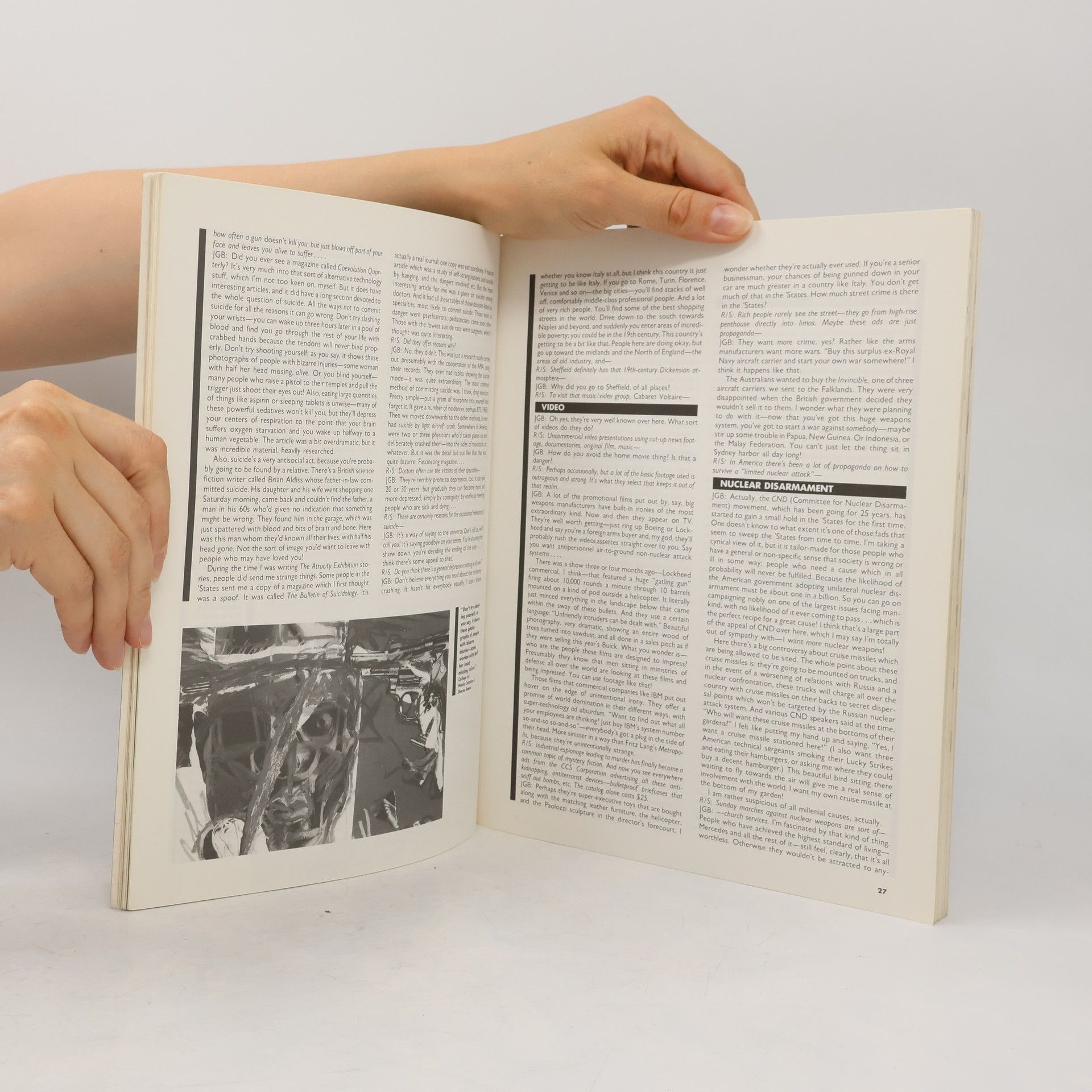Andrea Juno RE/Search - 8/9: J. G. Ballard