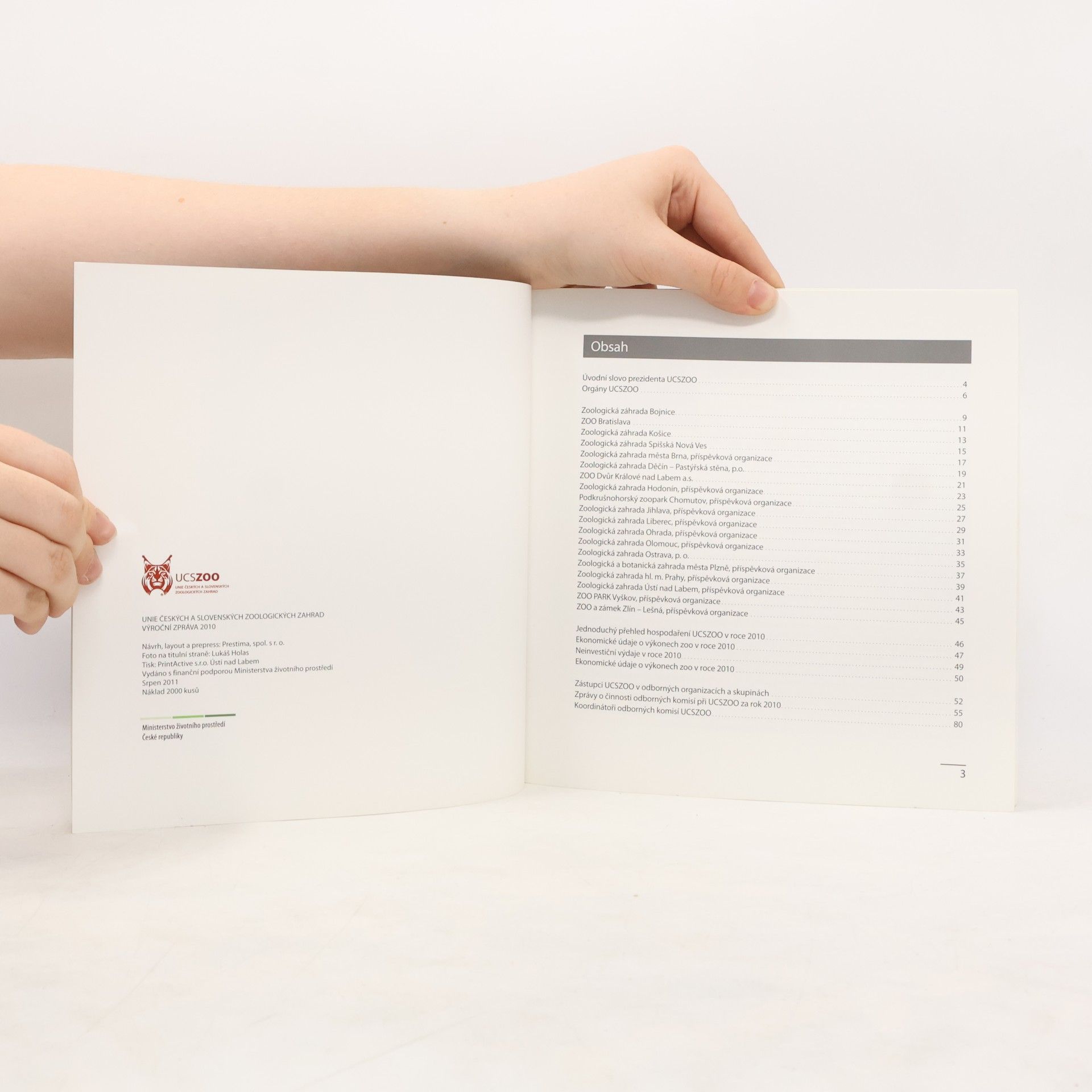 Kolektiv autorů Výroční zpráva / The Annual Report 2010