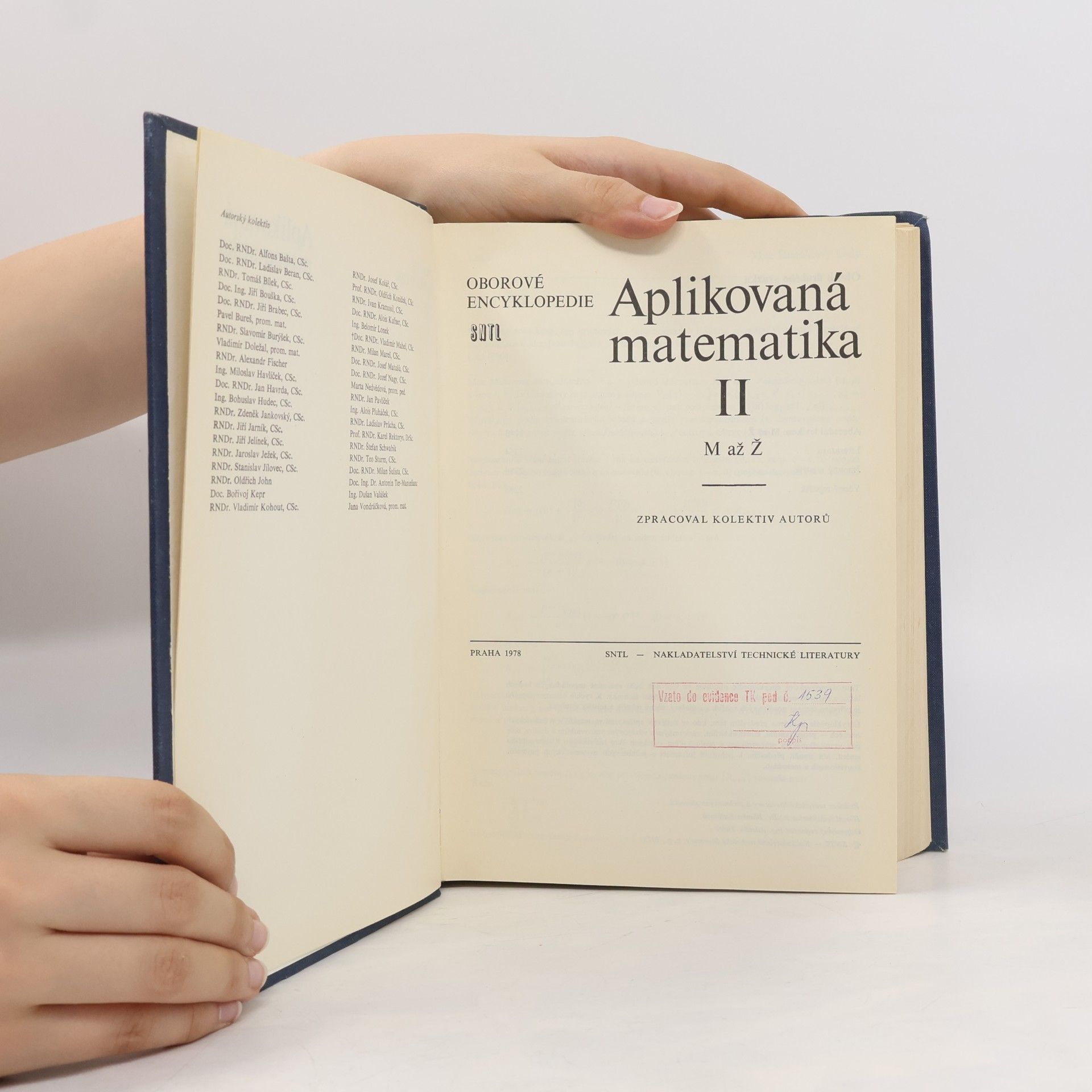 Autorenkollektiv Aplikovaná matematika II. M až Ž