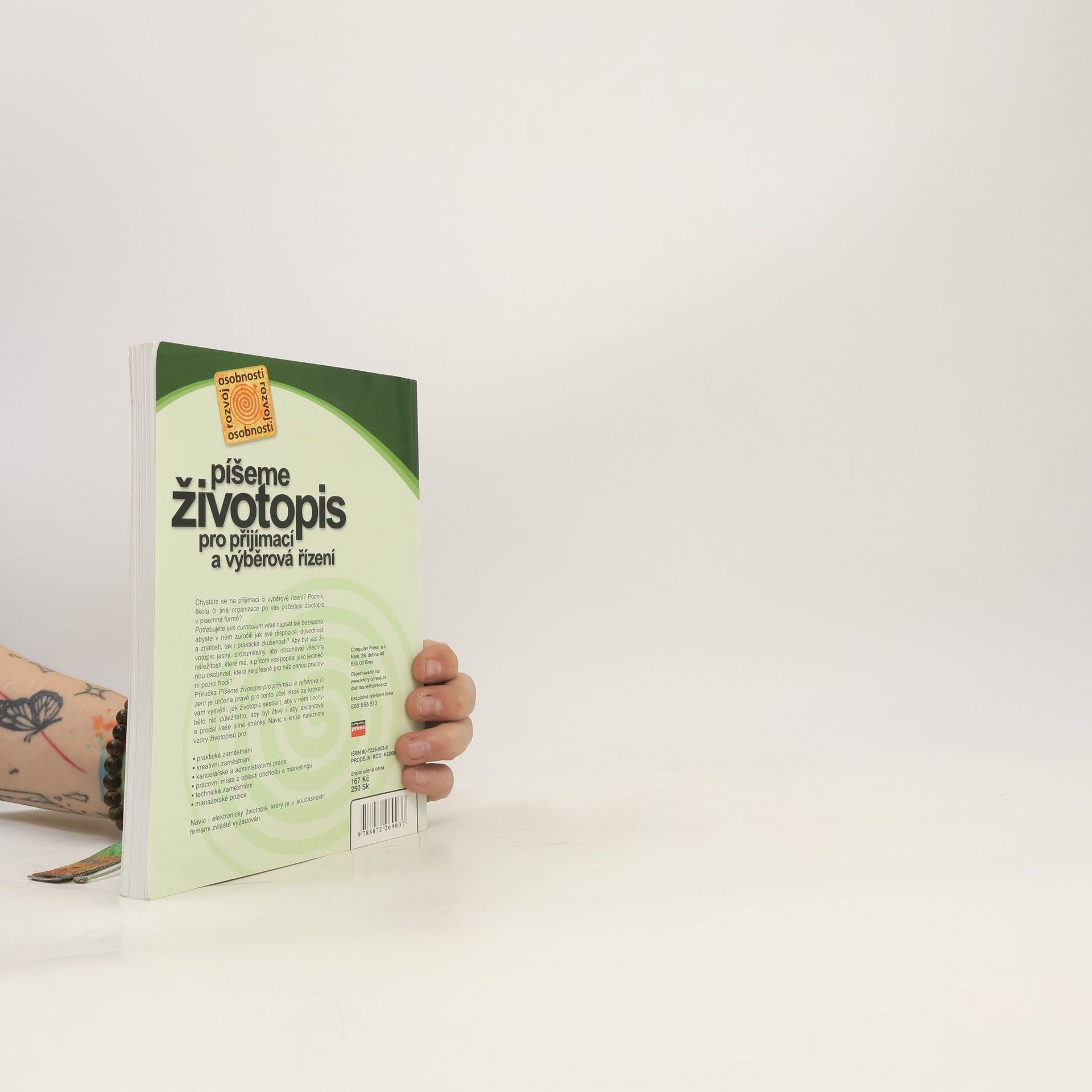 Lynn Williams Píšeme životopis pro přijímací a výběrová řízení