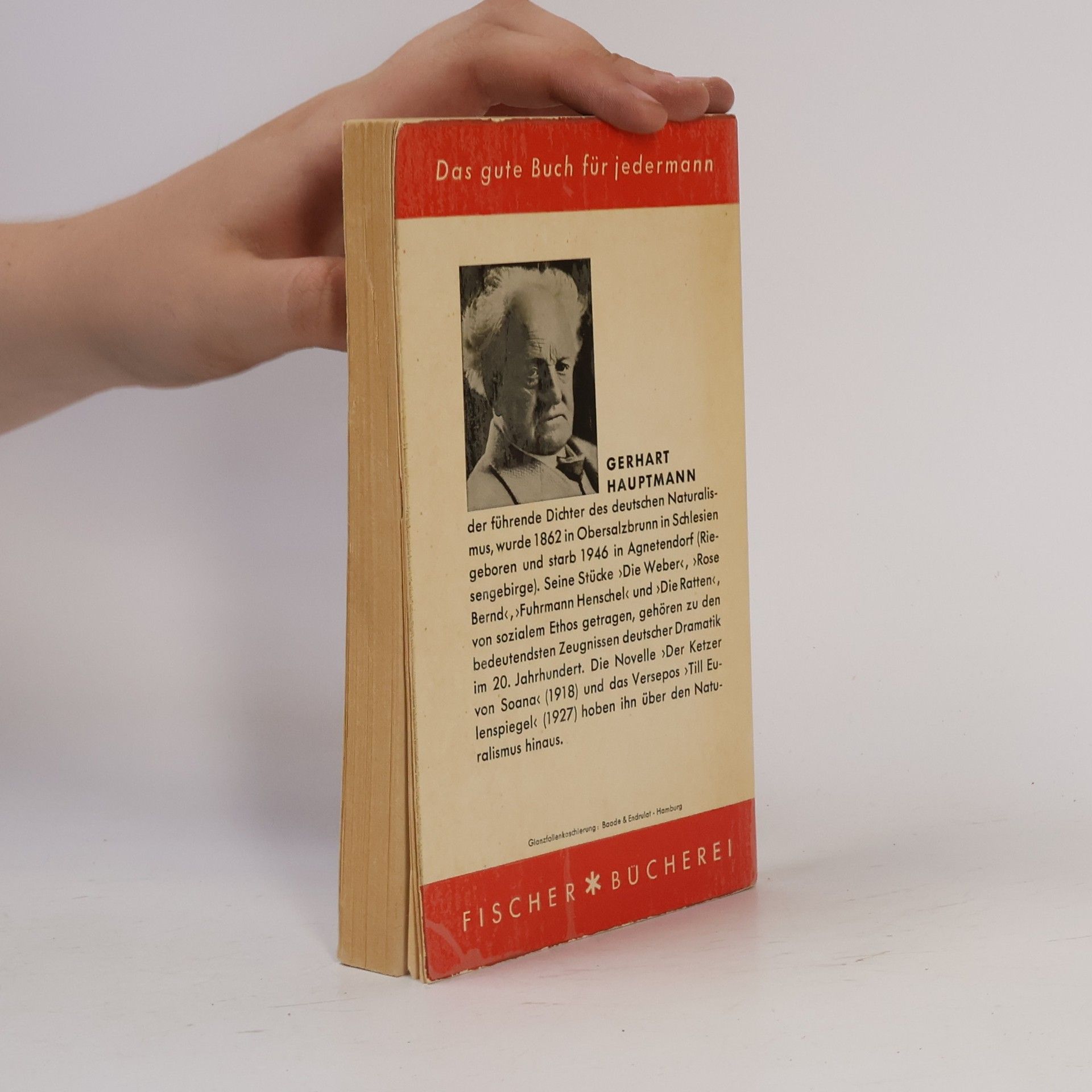 Gerhart Hauptmann Per Ketzer von Soana