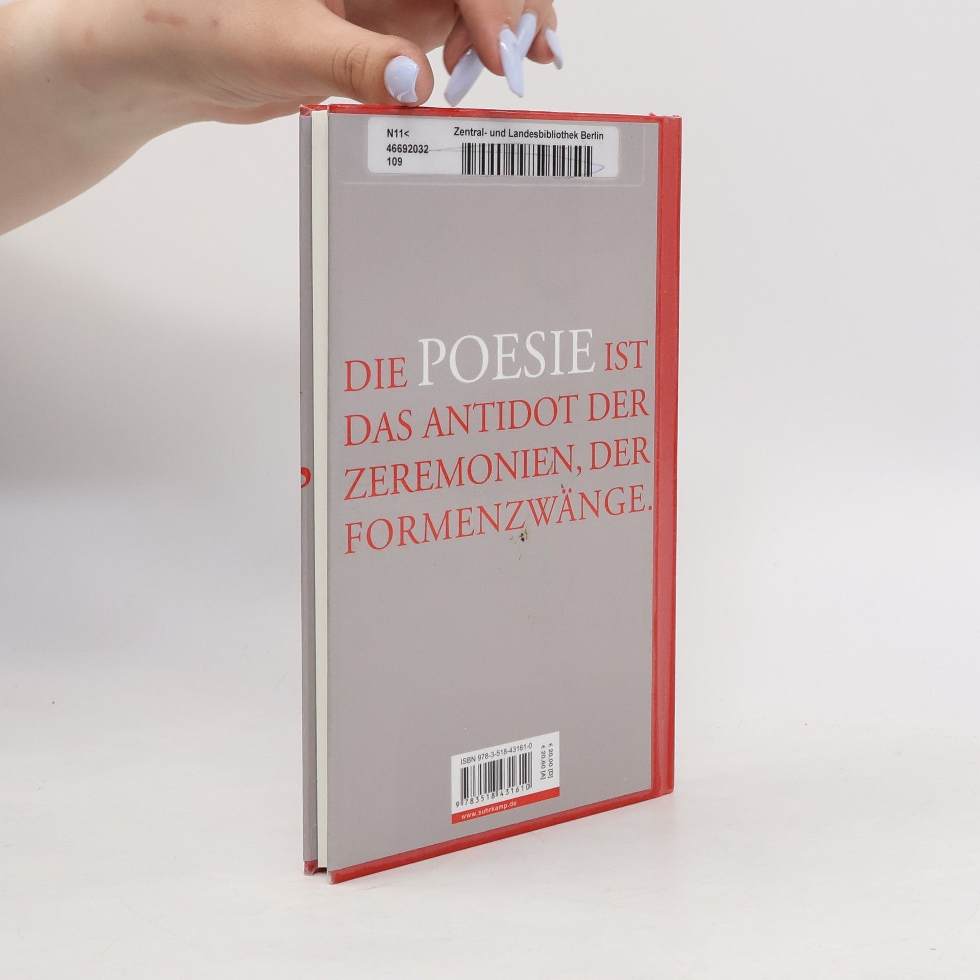 Volker Braun Fortwährender Versuch, mit Gewalten zu leben