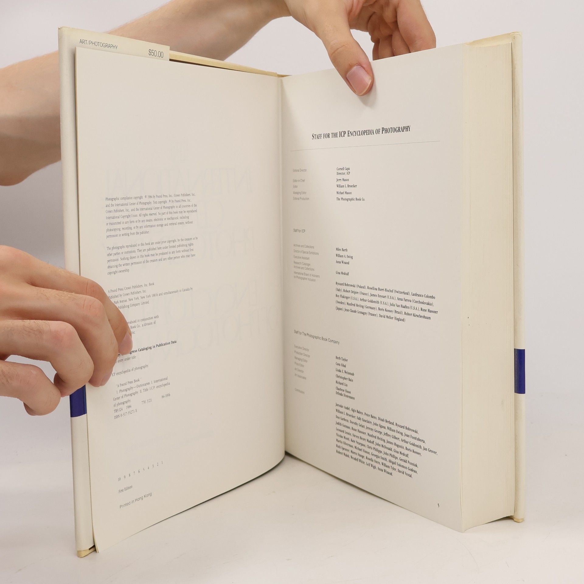 International Center of Photography Staff International Center of Photography Encyclopedia of Photography