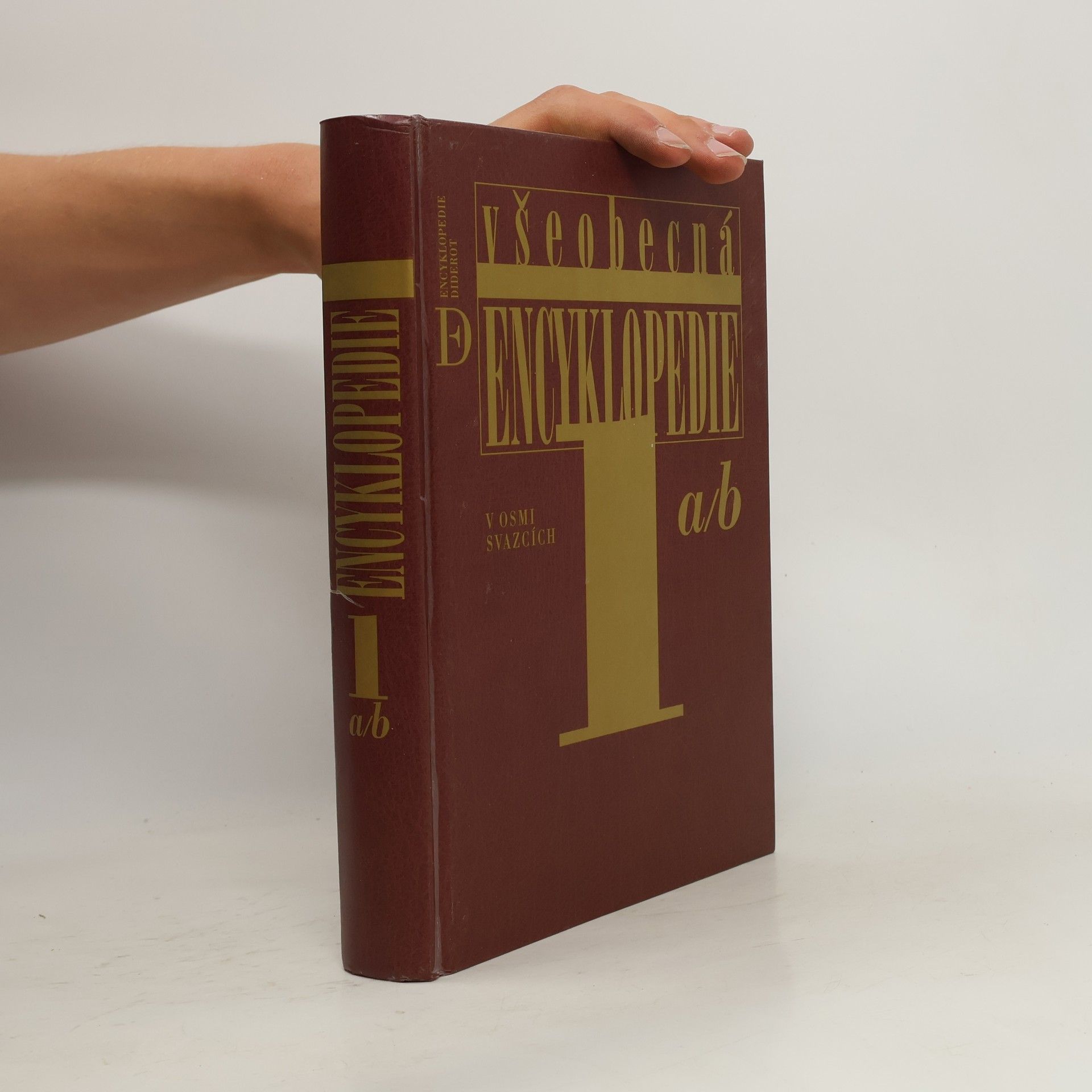 AA.VV. Všeobecná encyklopedie v osmi svazcích. 1. díl, a-b