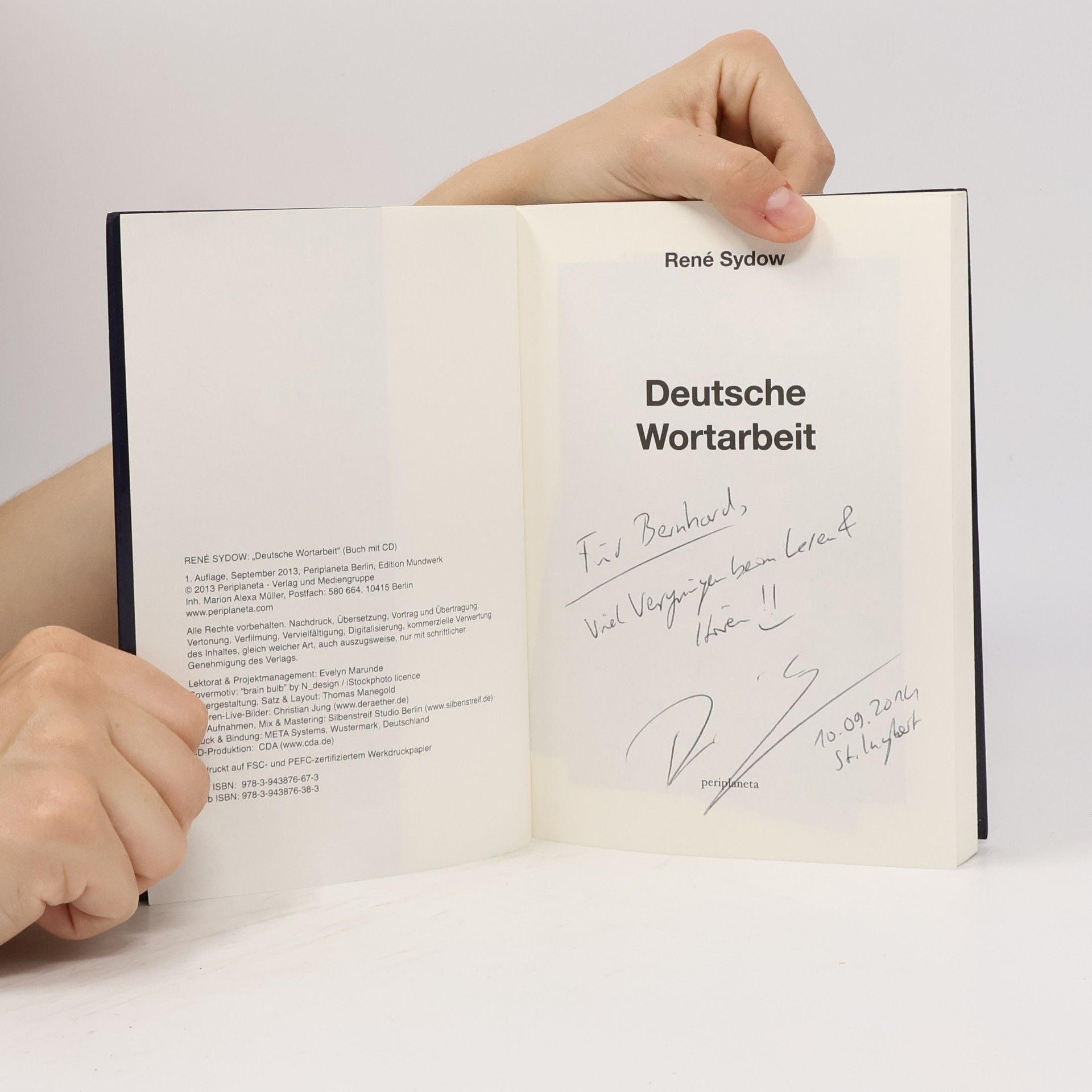 Rene Sydow Deutsche Wortarbeit, m. 1 Audio-CD