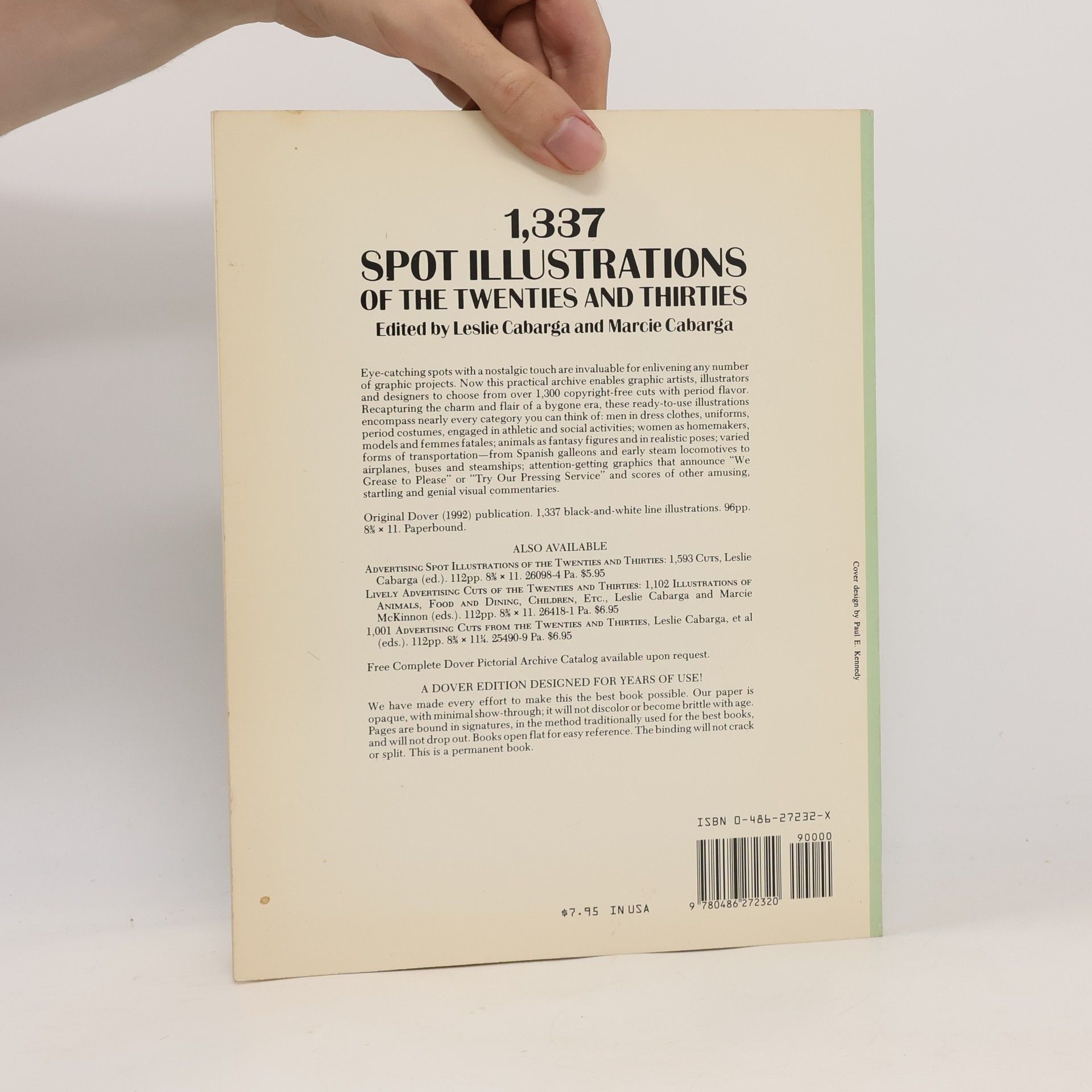 Leslie Cabarga 1,337 Spot Illustrations of the Twenties and Thirties