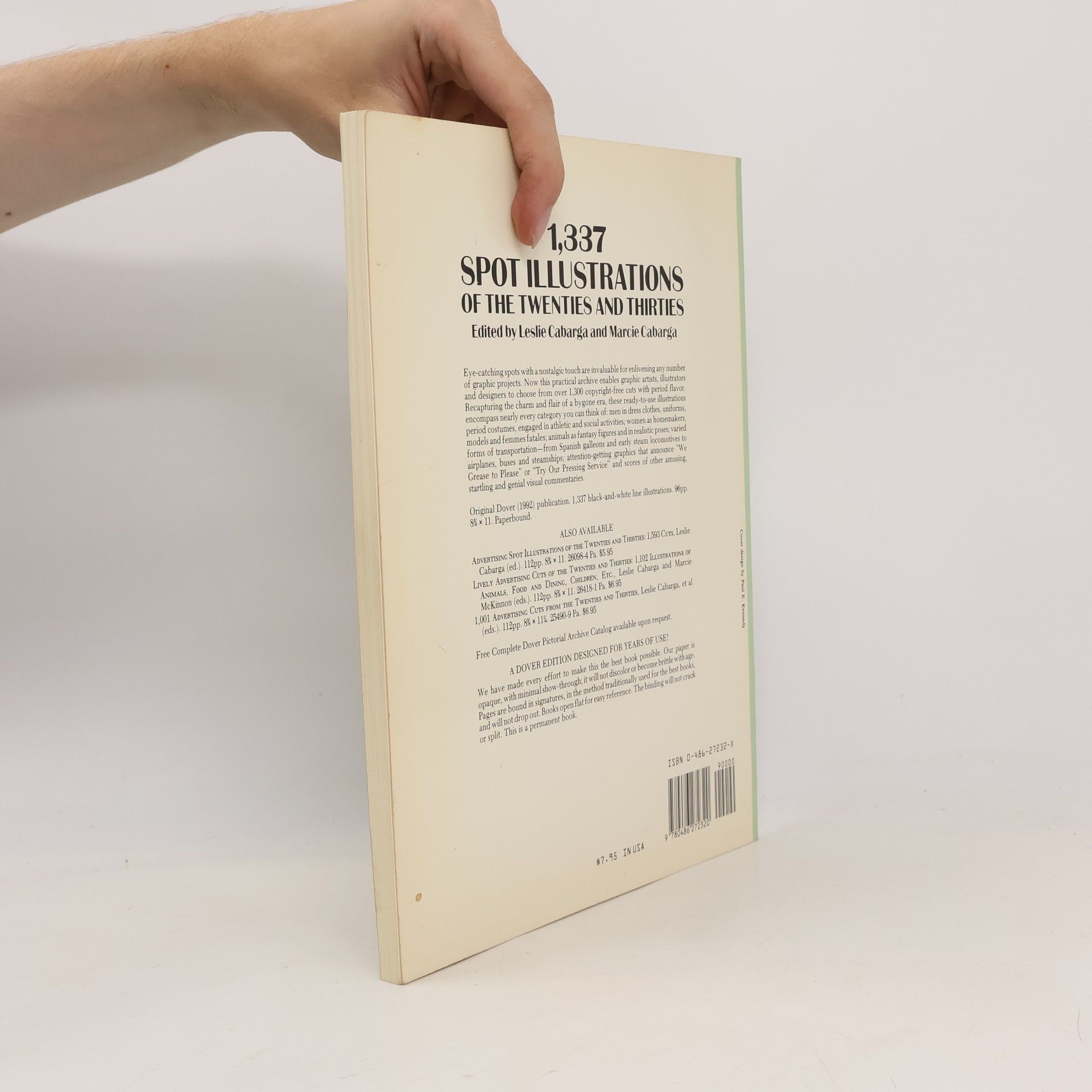 Leslie Cabarga 1,337 Spot Illustrations of the Twenties and Thirties