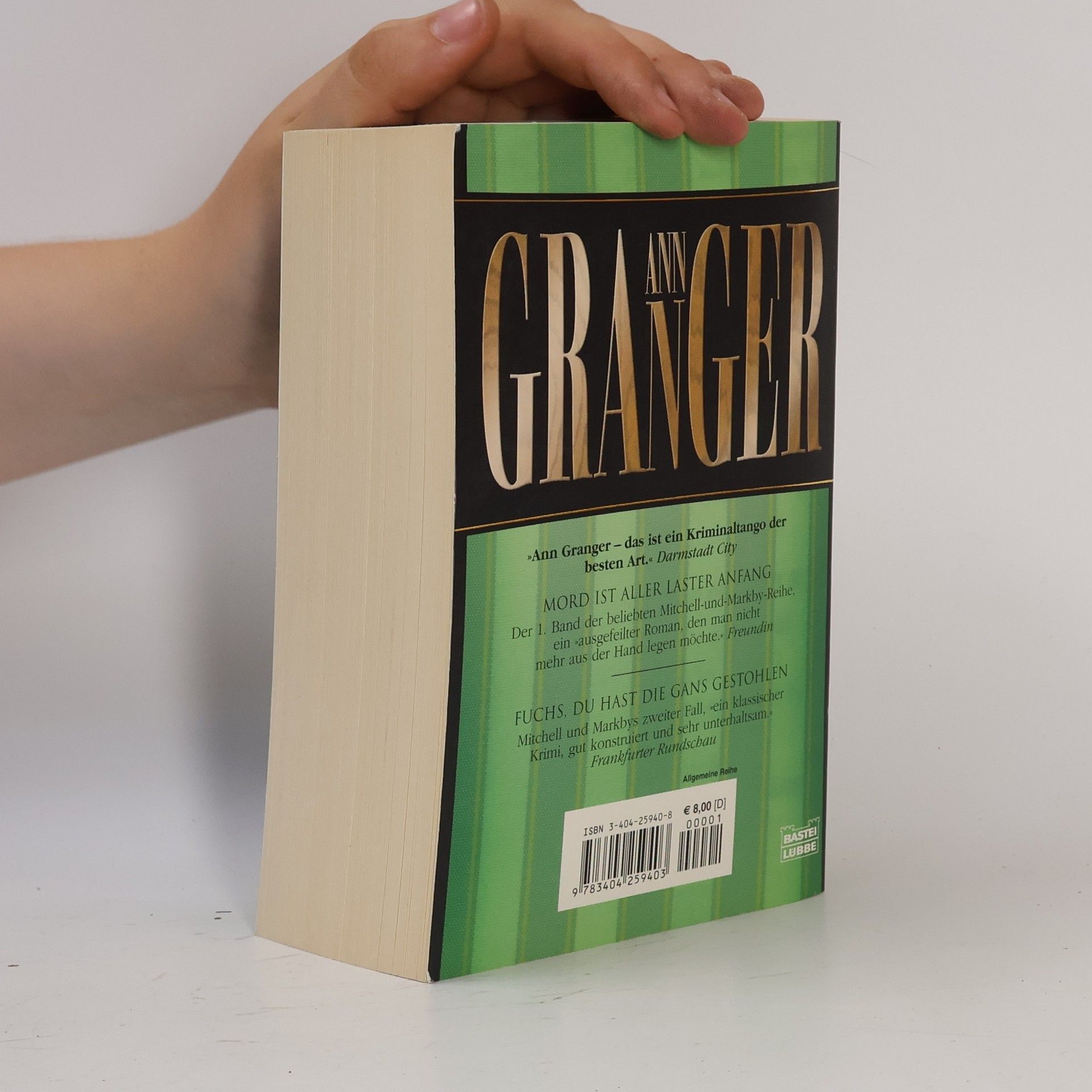 Ann Granger Mord ist aller Laster Anfang. Fuchs du hast die Gans gestohlen.