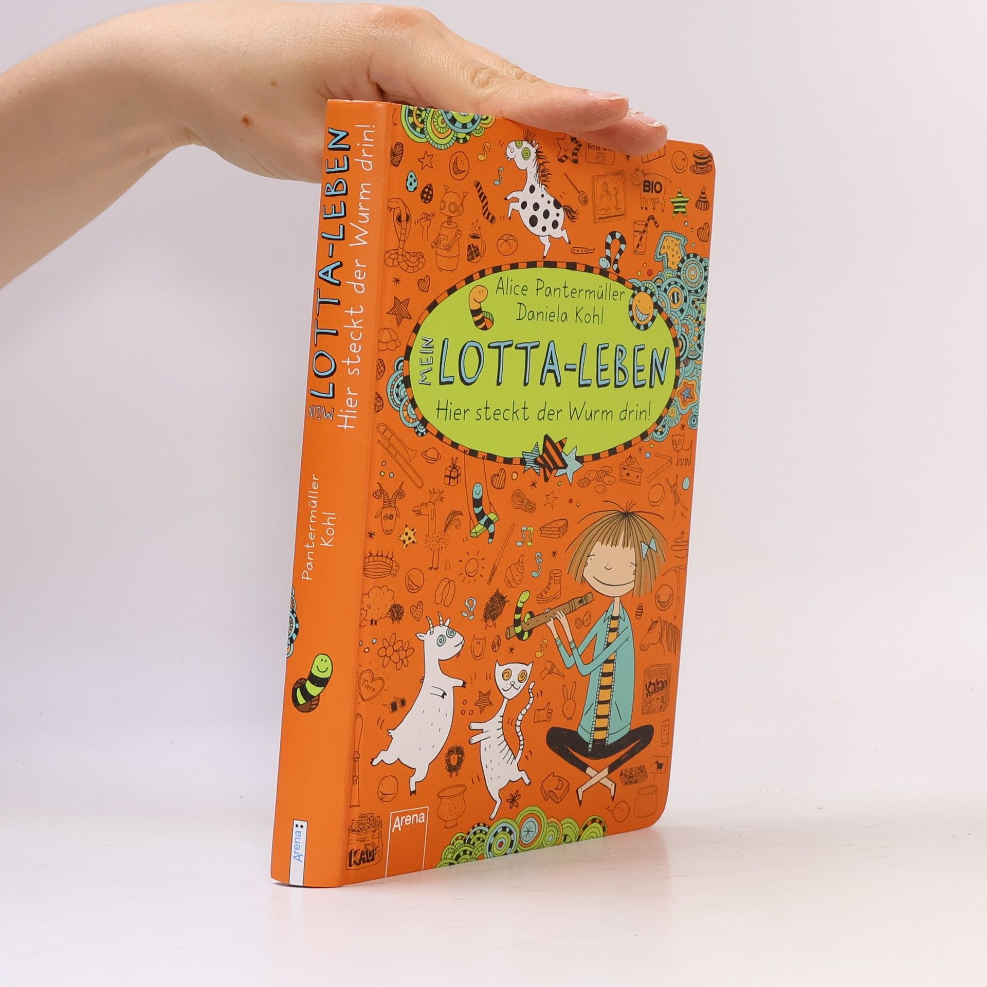 Alice Pantermüller Mein Lotta-Leben. Heir steckt der Wurm drin!