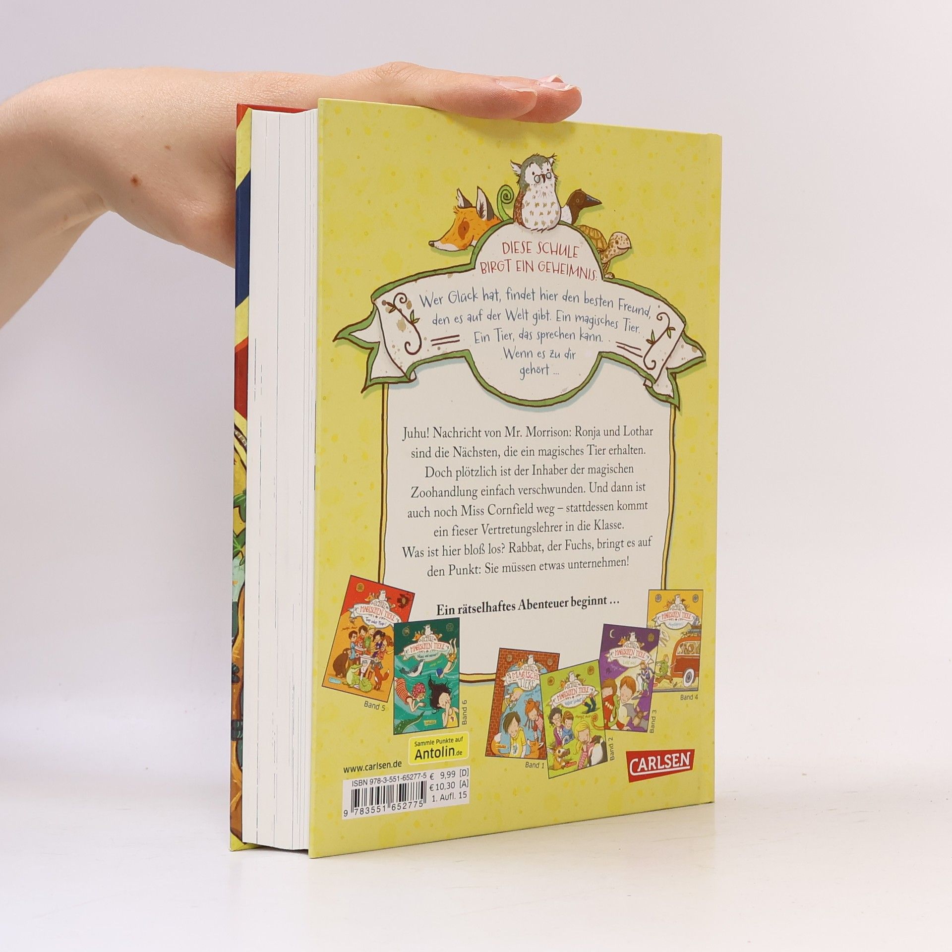 Margit Auer Die Schule der magischen Tiere 7: Wo ist Mr. M?
