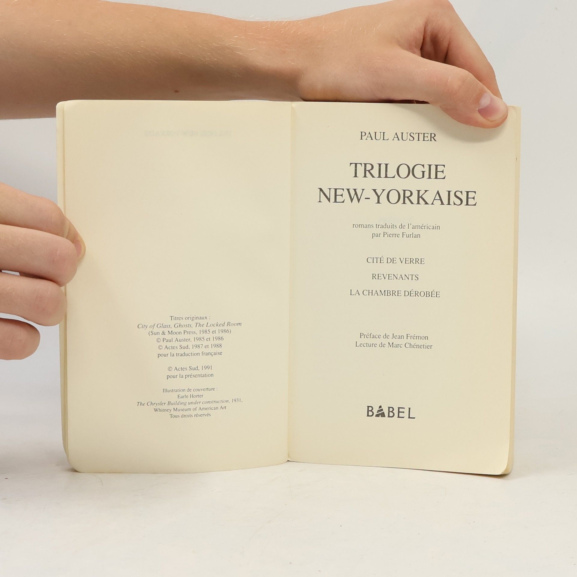 Paul Auster Trilogie new-yorkaise