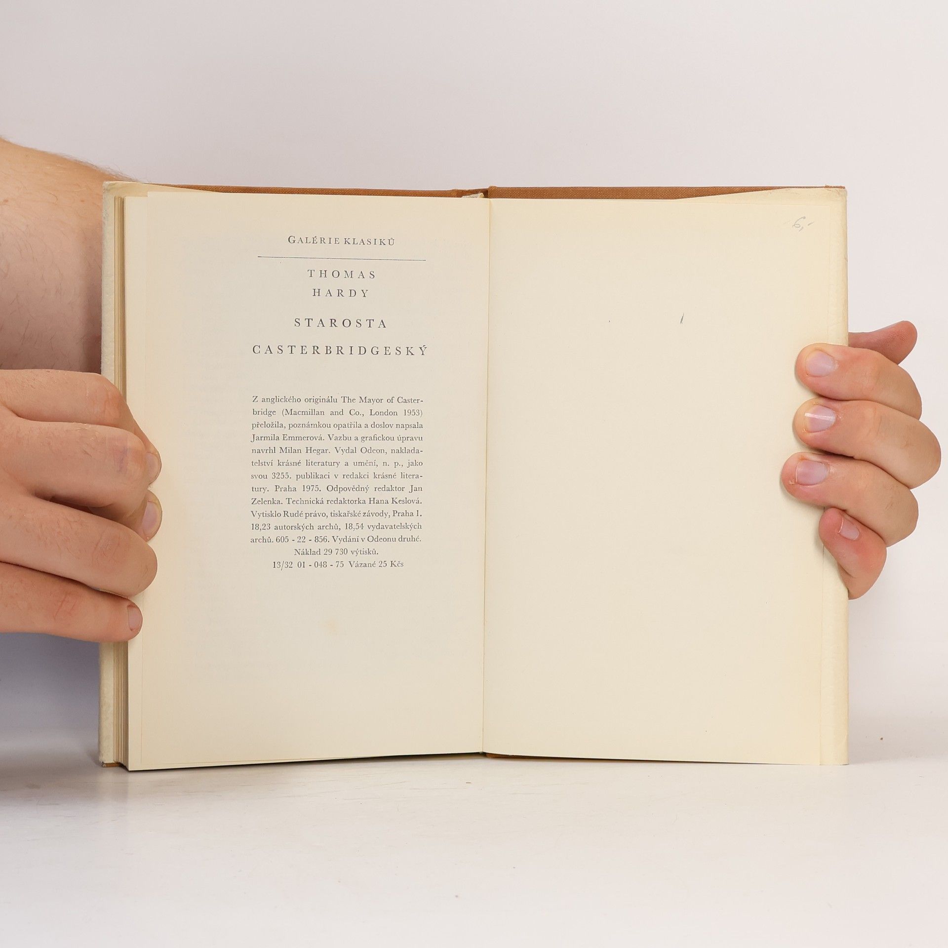 Thomas Hardy Starosta casterbridgeský
