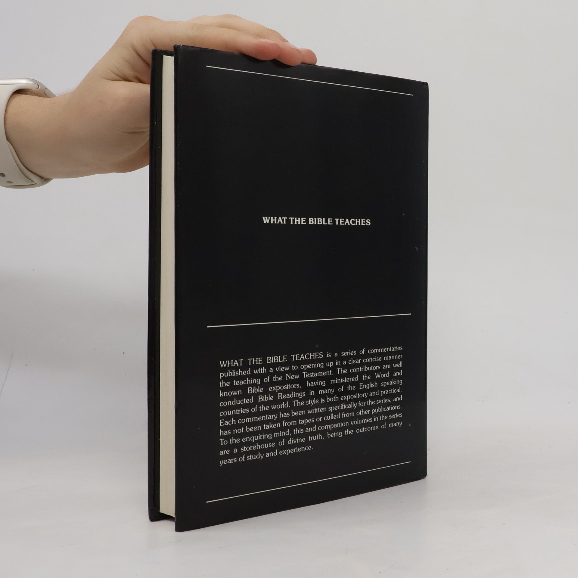 J. Anderson What the Bible teaches