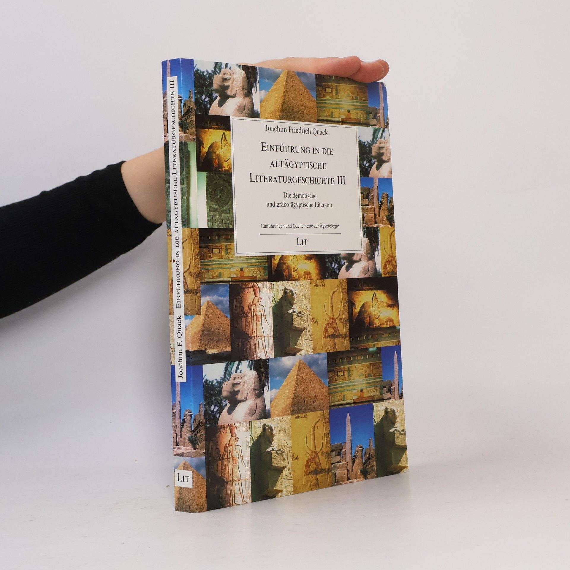 Joachim Friedrich Quack Einführung in die altägyptische Literaturgeschichte
