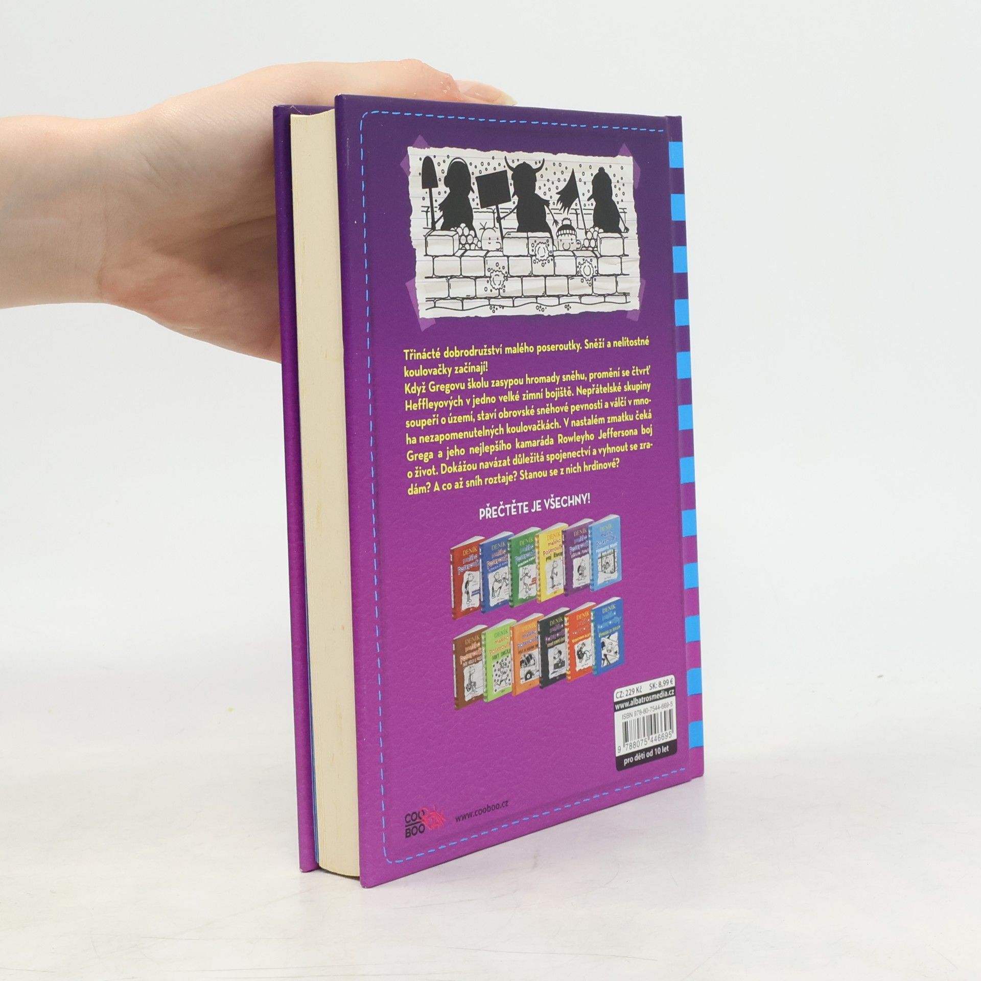 Jeff Kinney Deník malého poseroutky 13. Radosti zimy