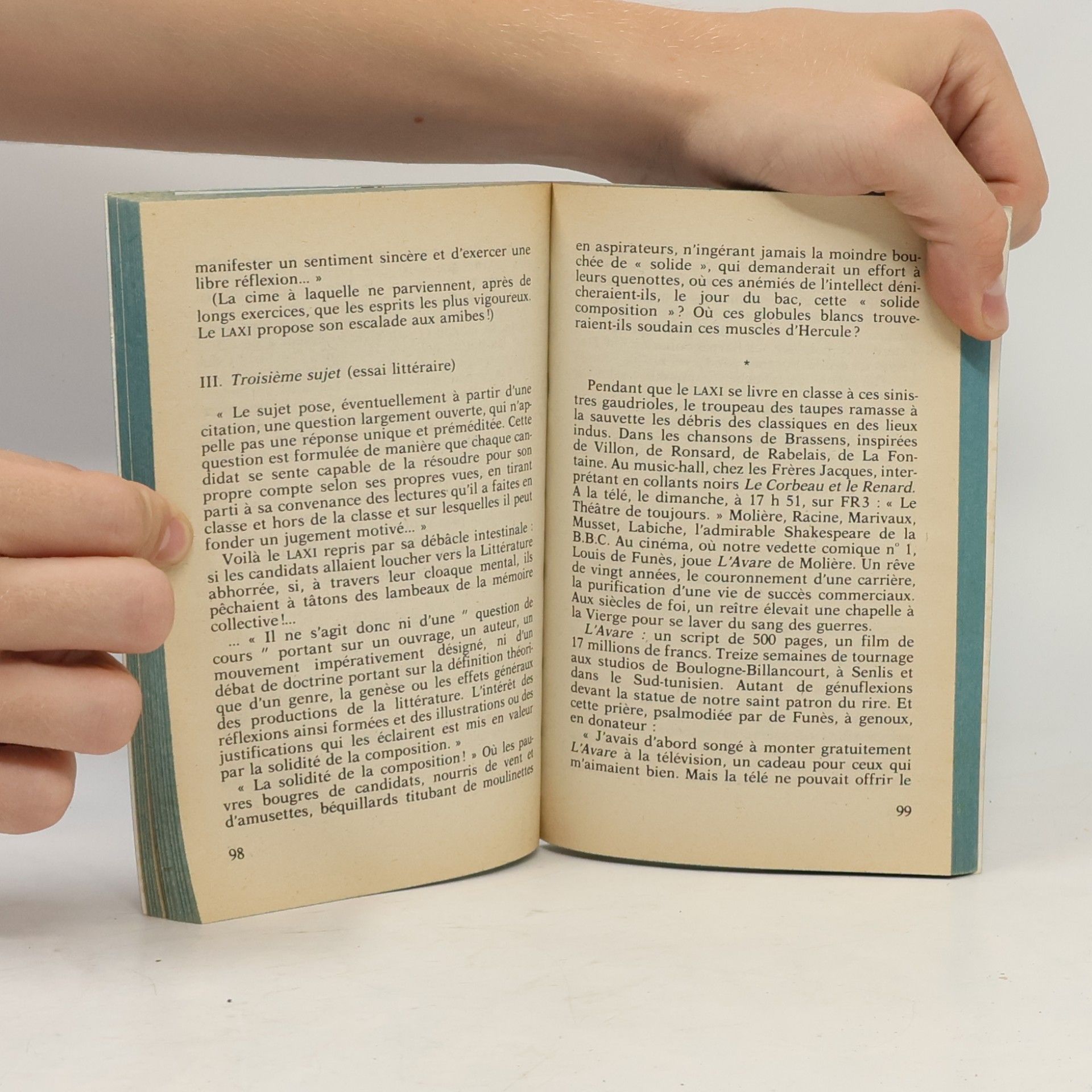 Paul Guth Lettre ouverte aux futurs illettrés