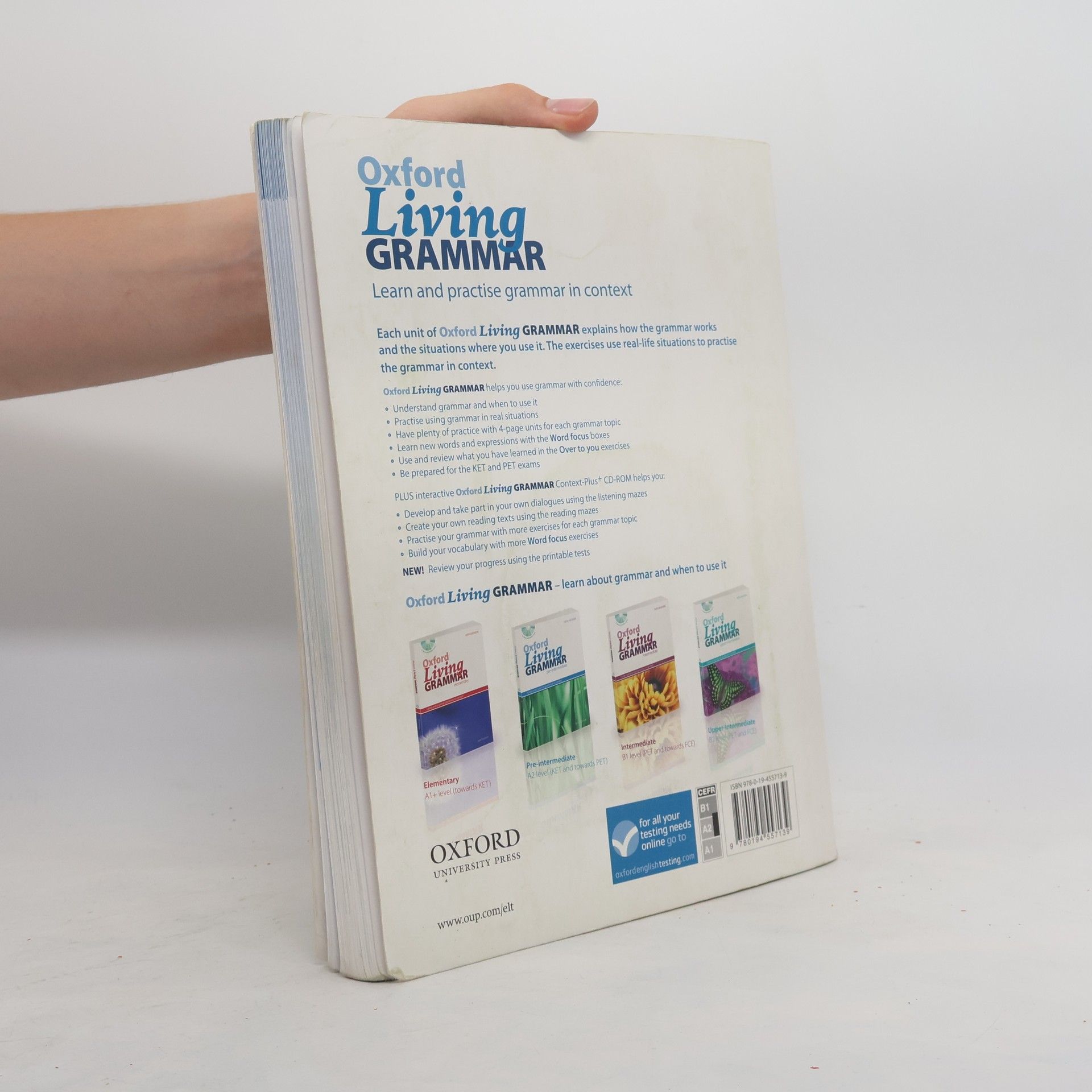Mark Harrison Oxford Living Grammar pre-intermediate