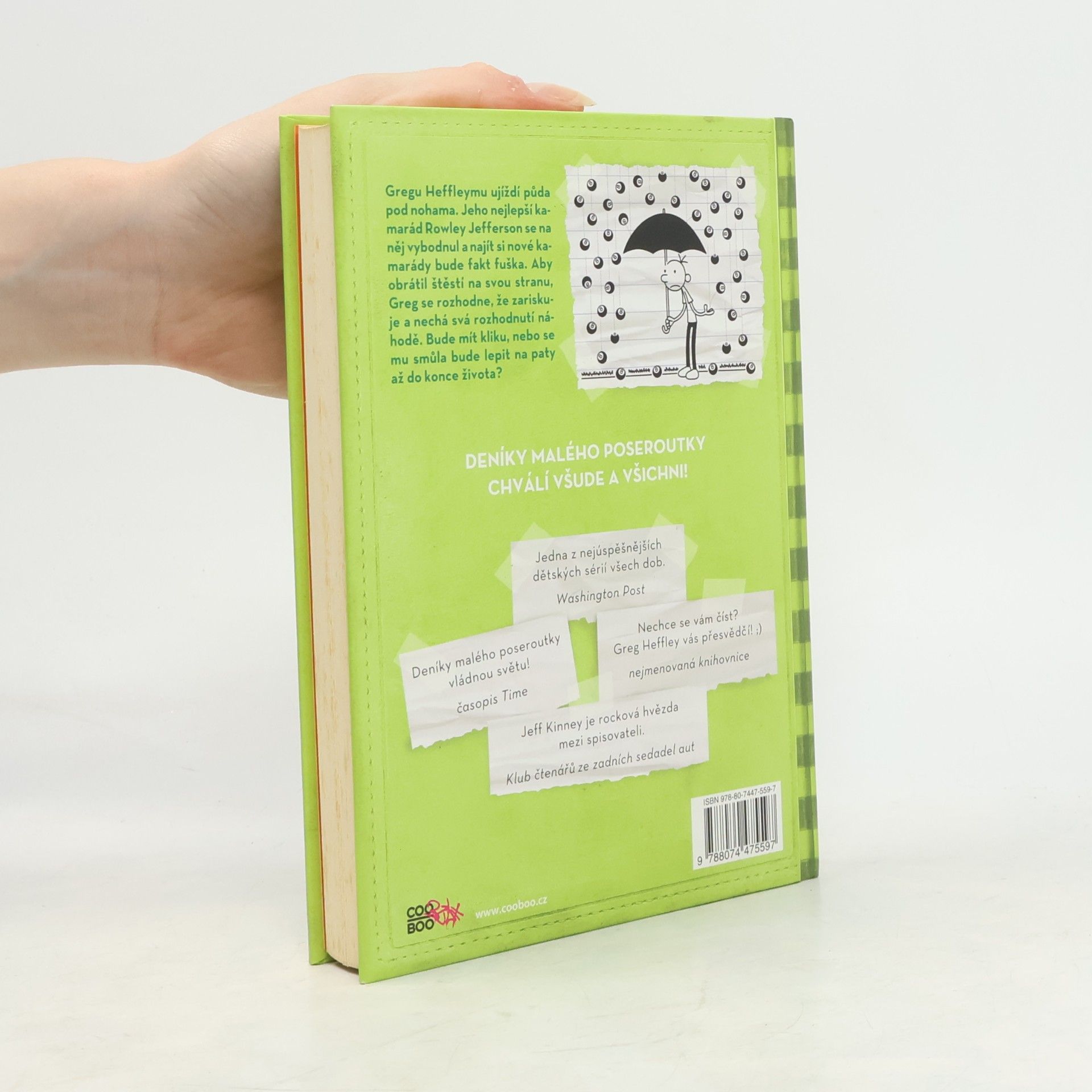 Jeff Kinney Deník malého poseroutky 8. Fakt smůla