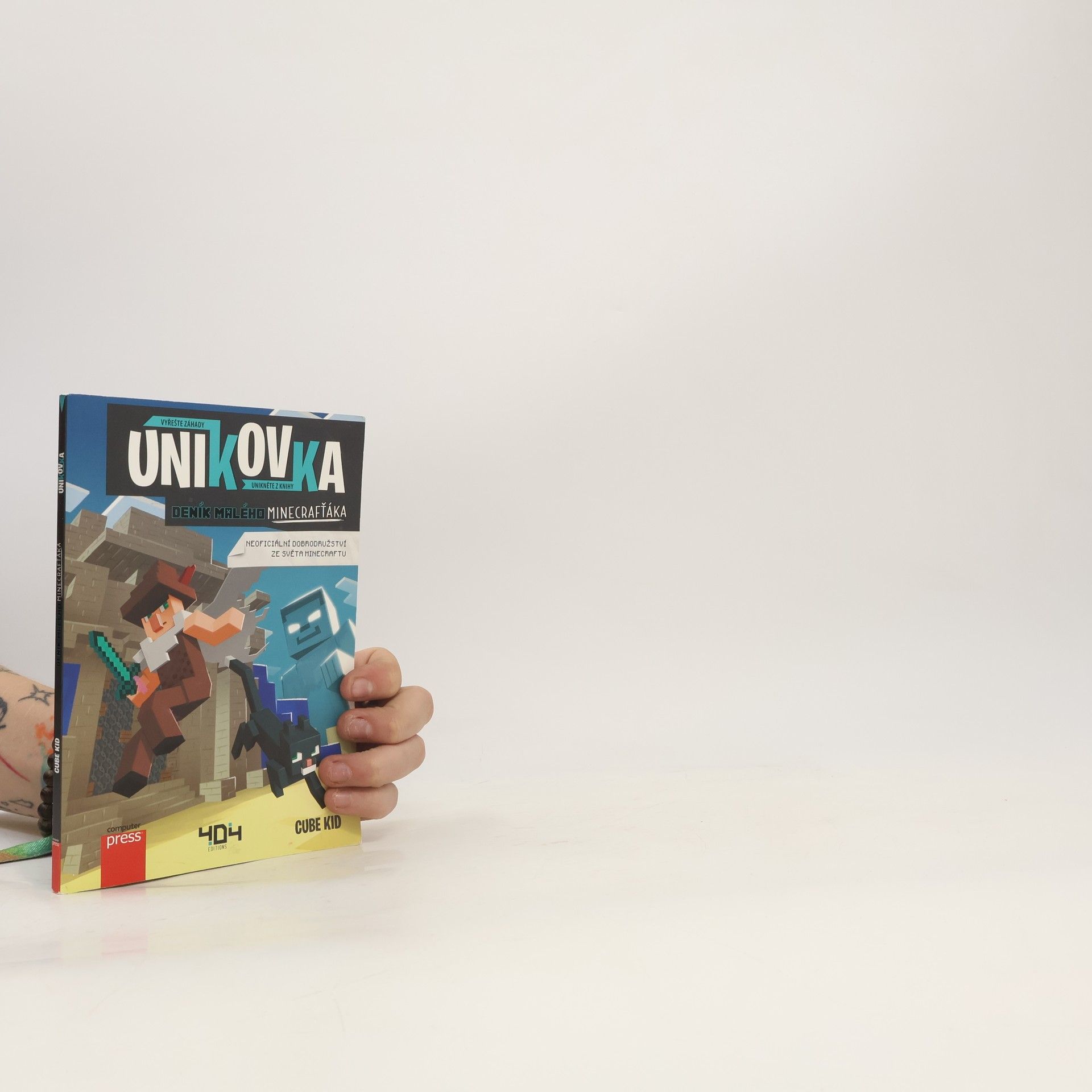 Cube Kid Deník malého minecrafťáka - únikovka