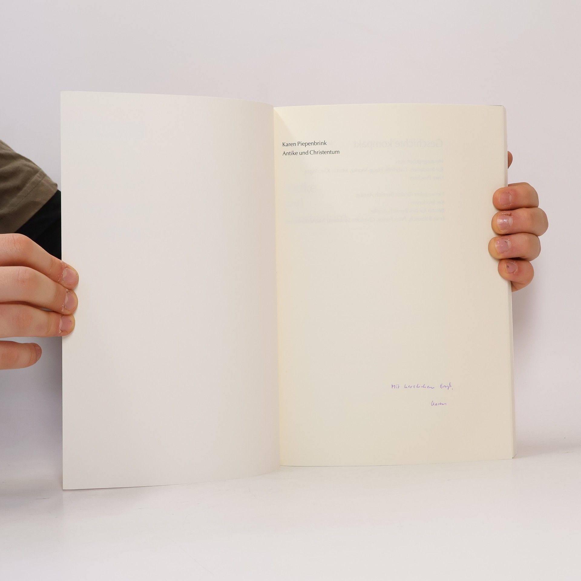 Karen Piepenbrink Geschichte Kompakt: Antike und Christentum