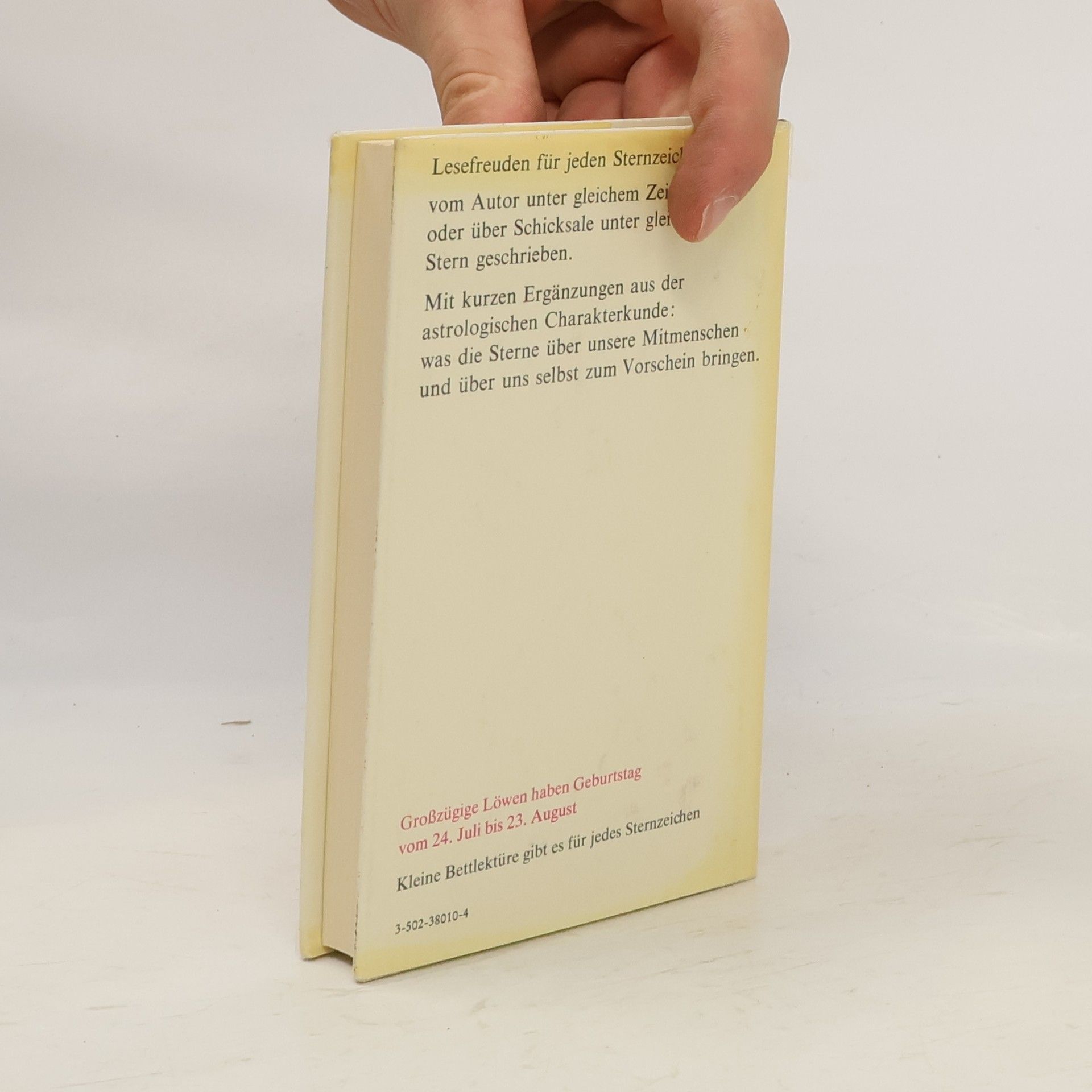 Autorenkollektiv Kleine Bettlektüre für den grosszügigen Löwen