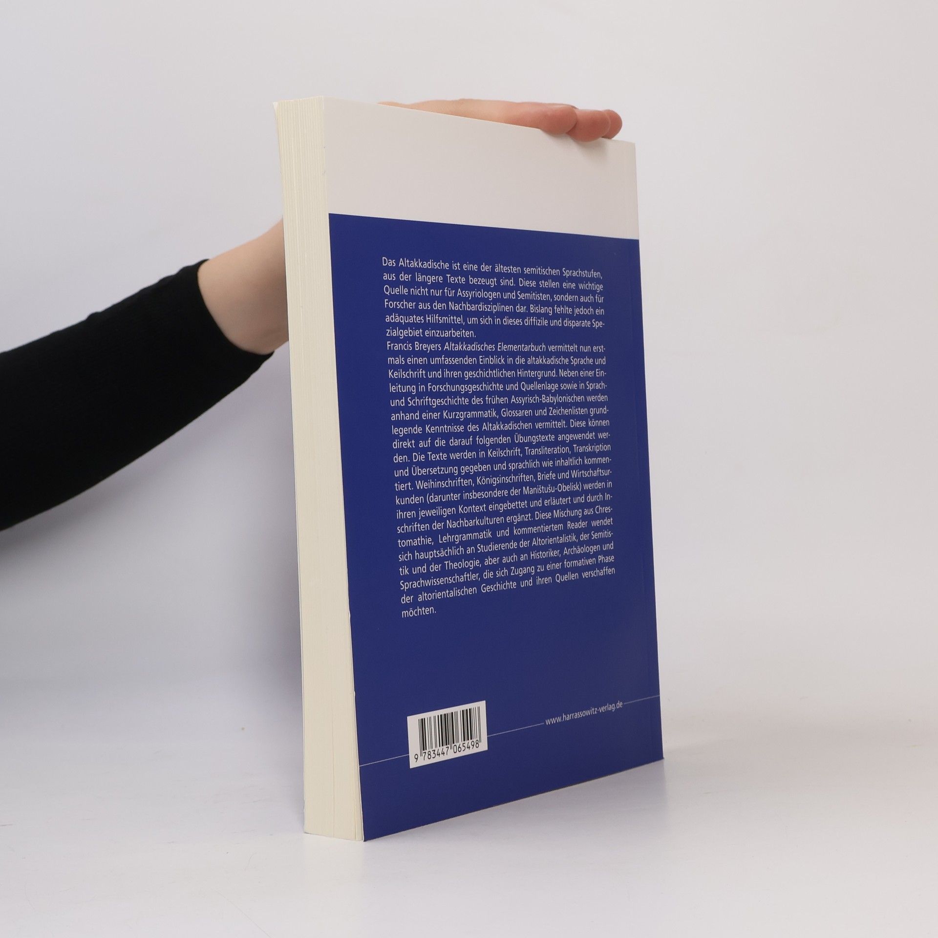 Francis Breyer Altakkadisches Elementarbuch