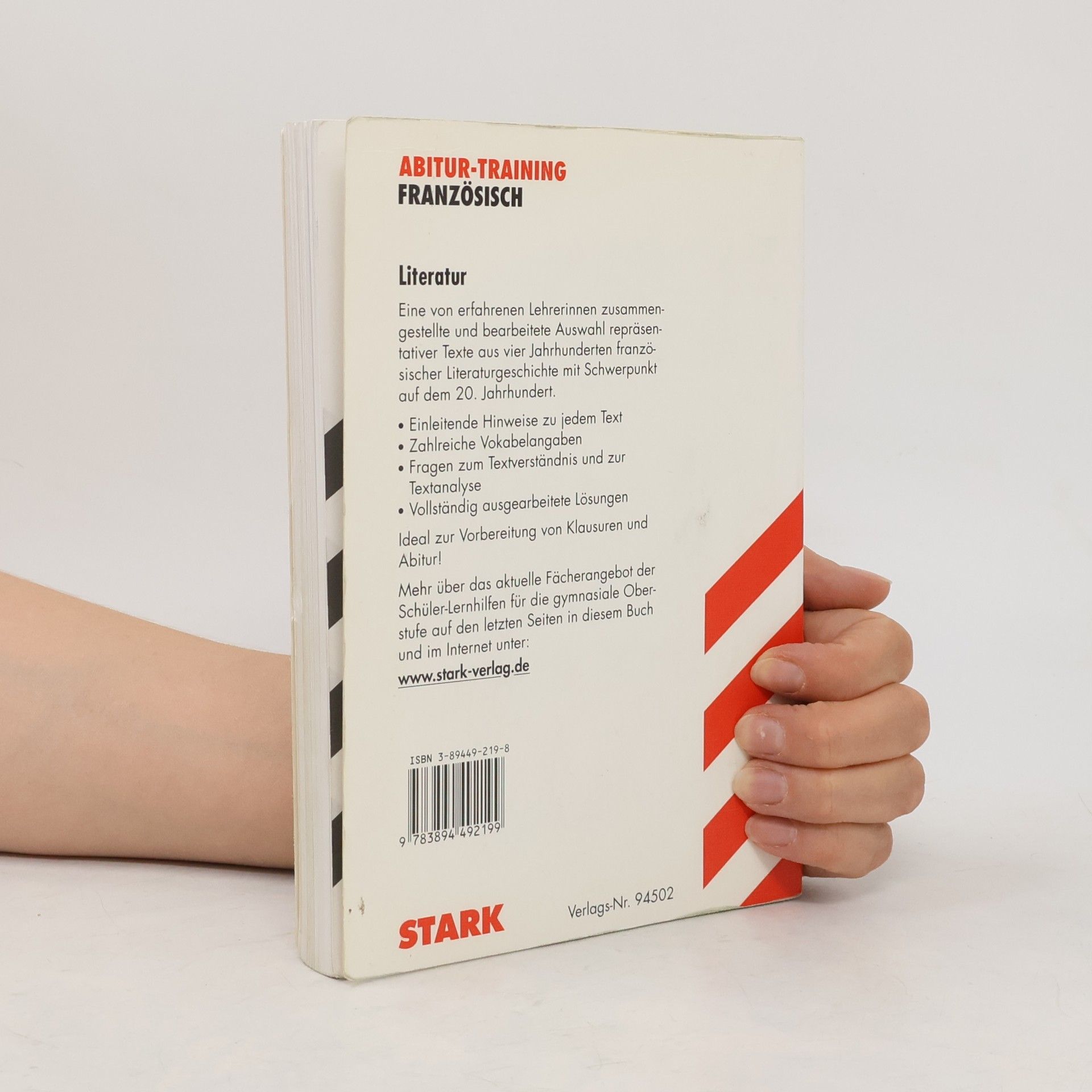 Rotraud Benl Abitur-Training Französisch: Literatur