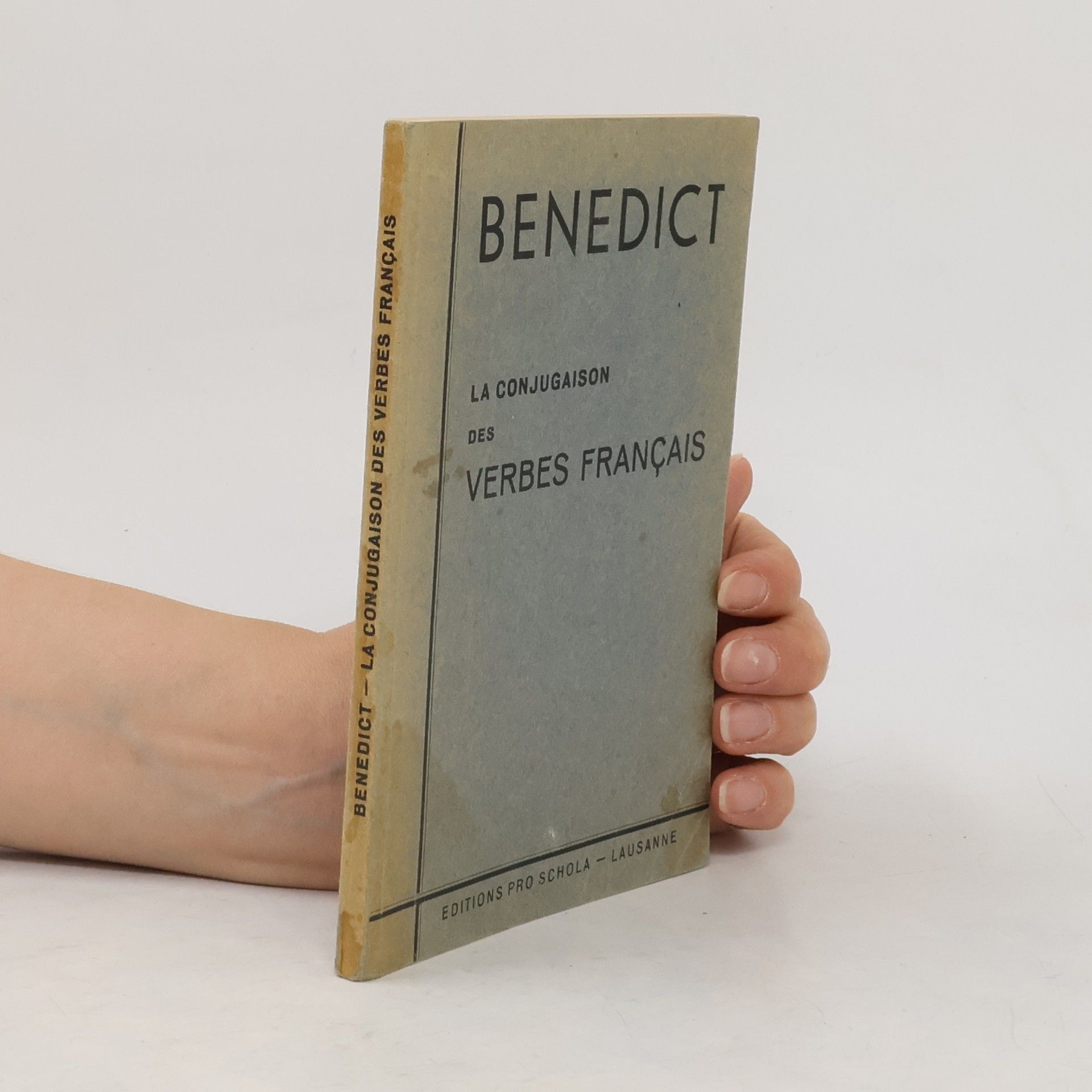 G. Benedict La conjugaison des verbes français
