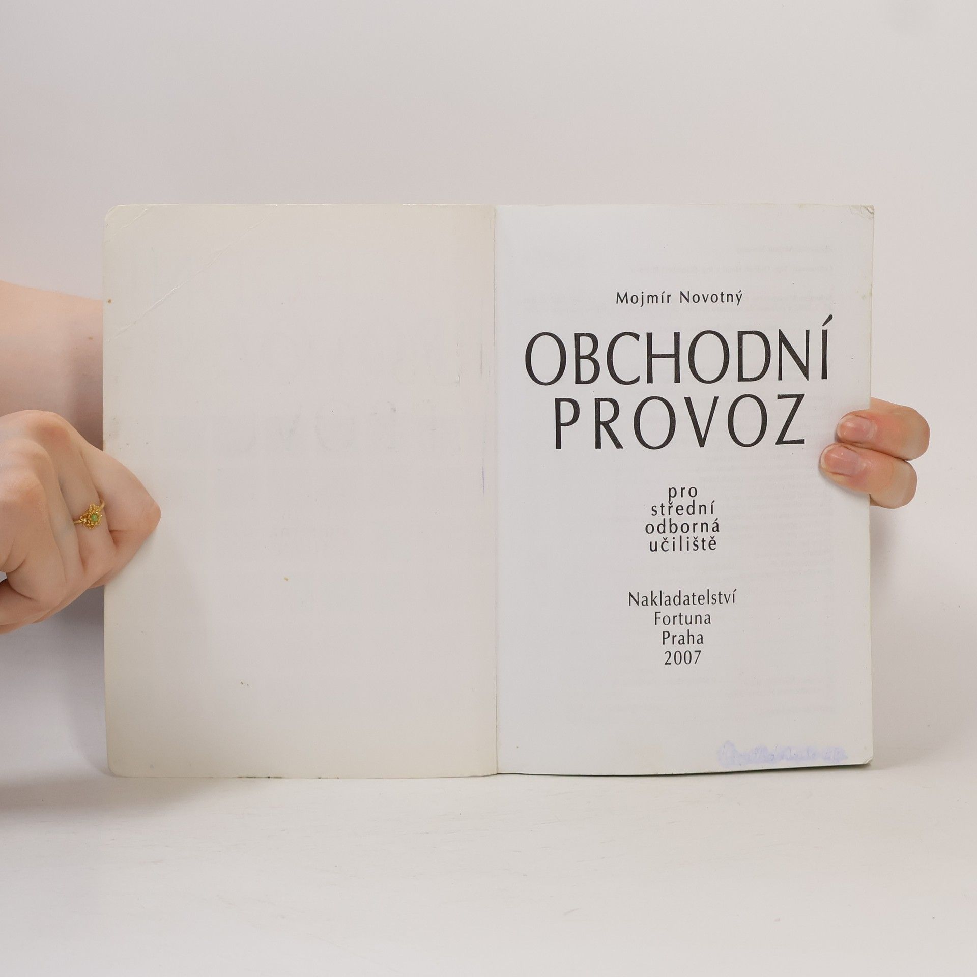 Mojmír Novotný Obchodní provoz pro střední odborná učiliště