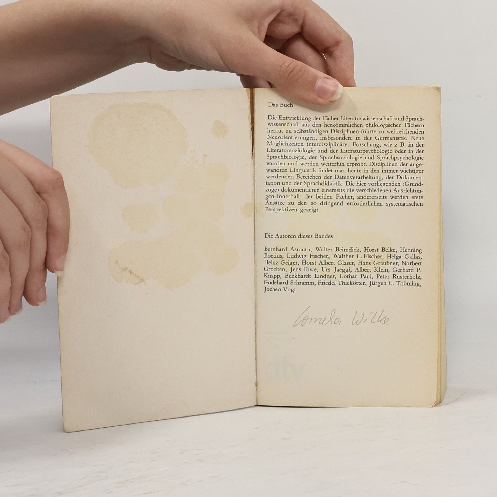 Volker Sinemus Grundzüge der Literatur- und Sprachwissenschaft. Band 1, Literaturwissenschaft