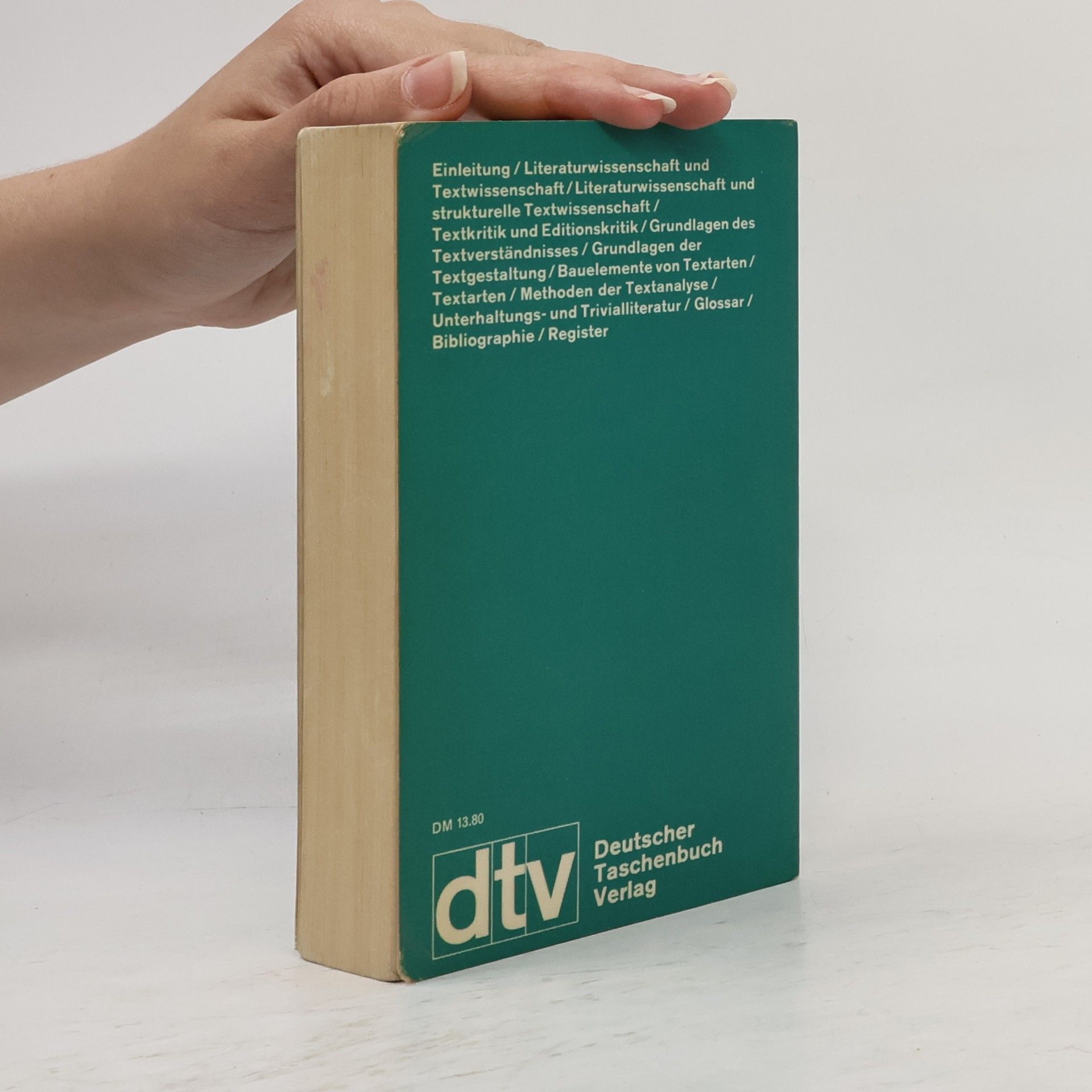 Volker Sinemus Grundzüge der Literatur- und Sprachwissenschaft. Band 1, Literaturwissenschaft