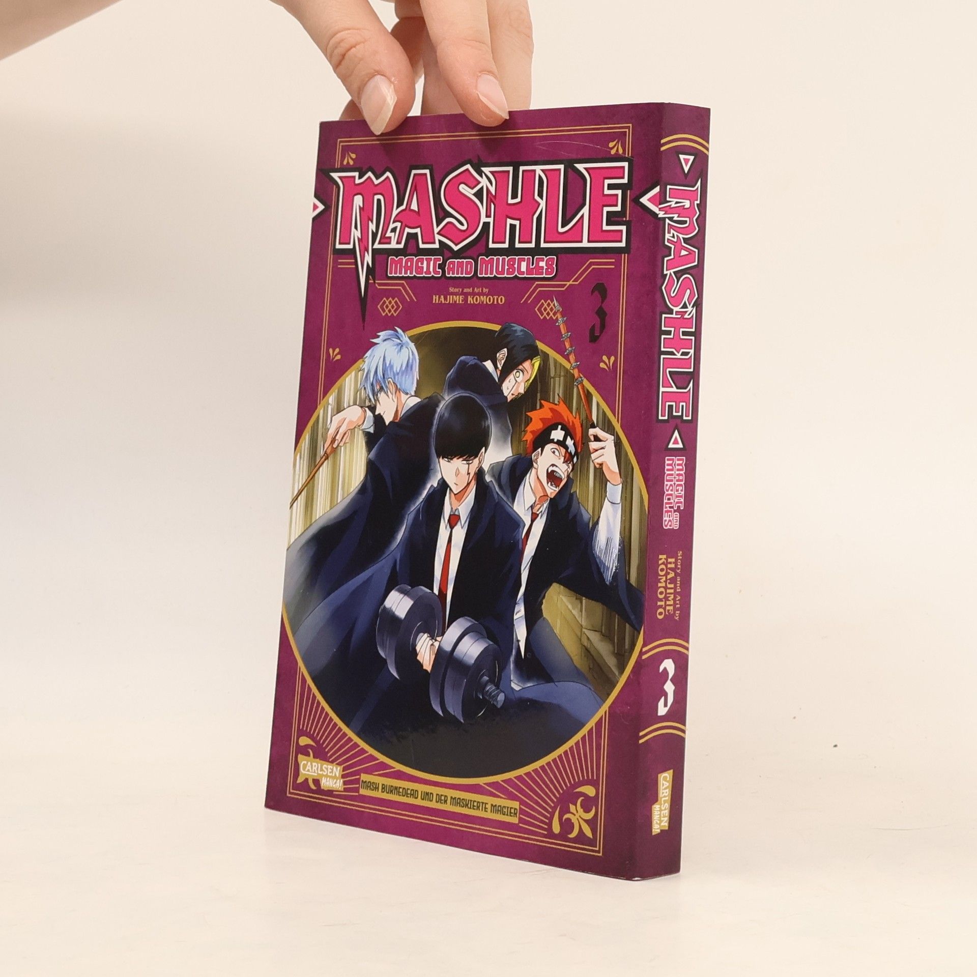 Hajime Komoto Mashle: Magic and Muscles 3