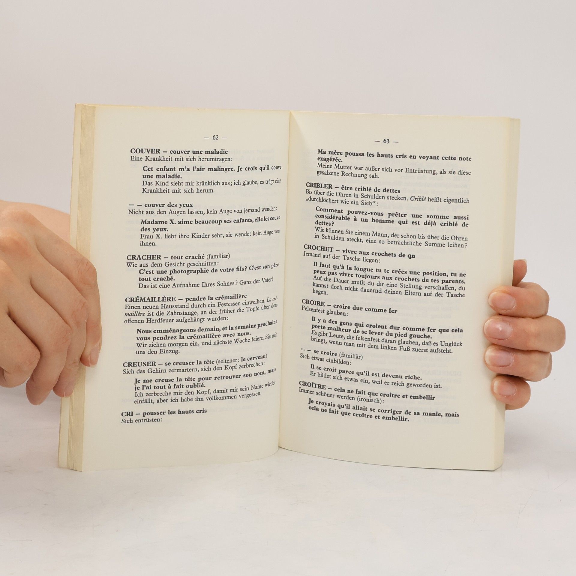 Wilhelm Klein 1000 [Tausend] idiomatische Redensarten Französisch