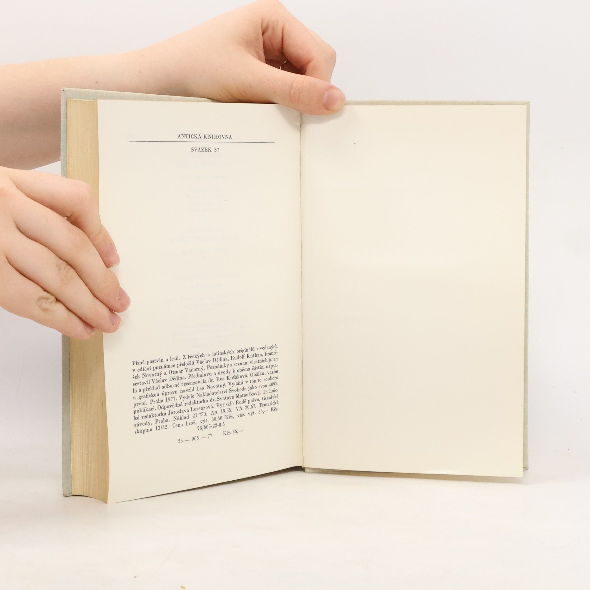 Various authors Písně pastvin a lesů