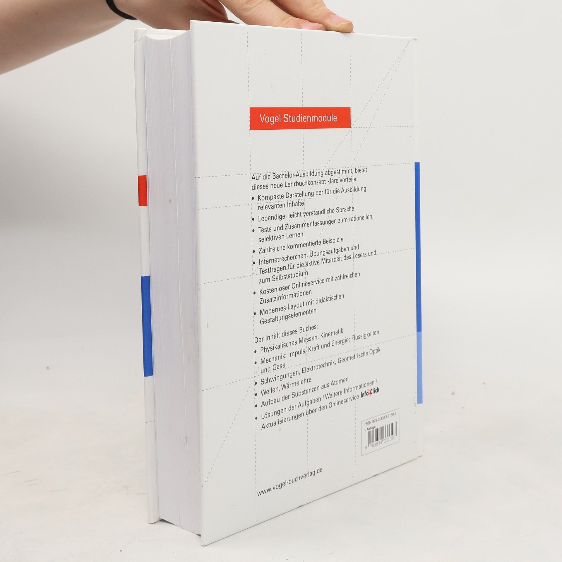 Frank Thuselt Vogel Studienmodule: Physik