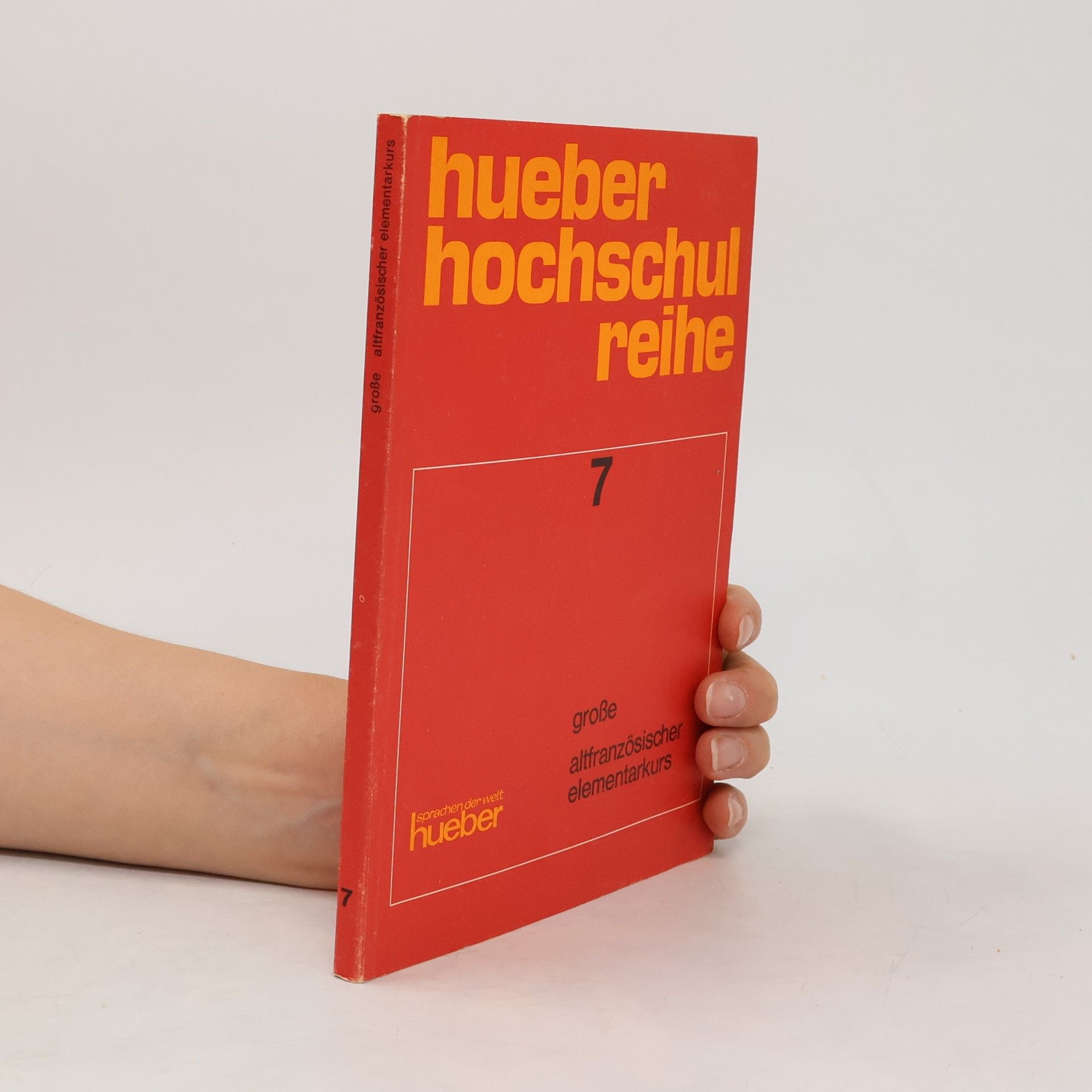 Hueber Hochschulreihe 7