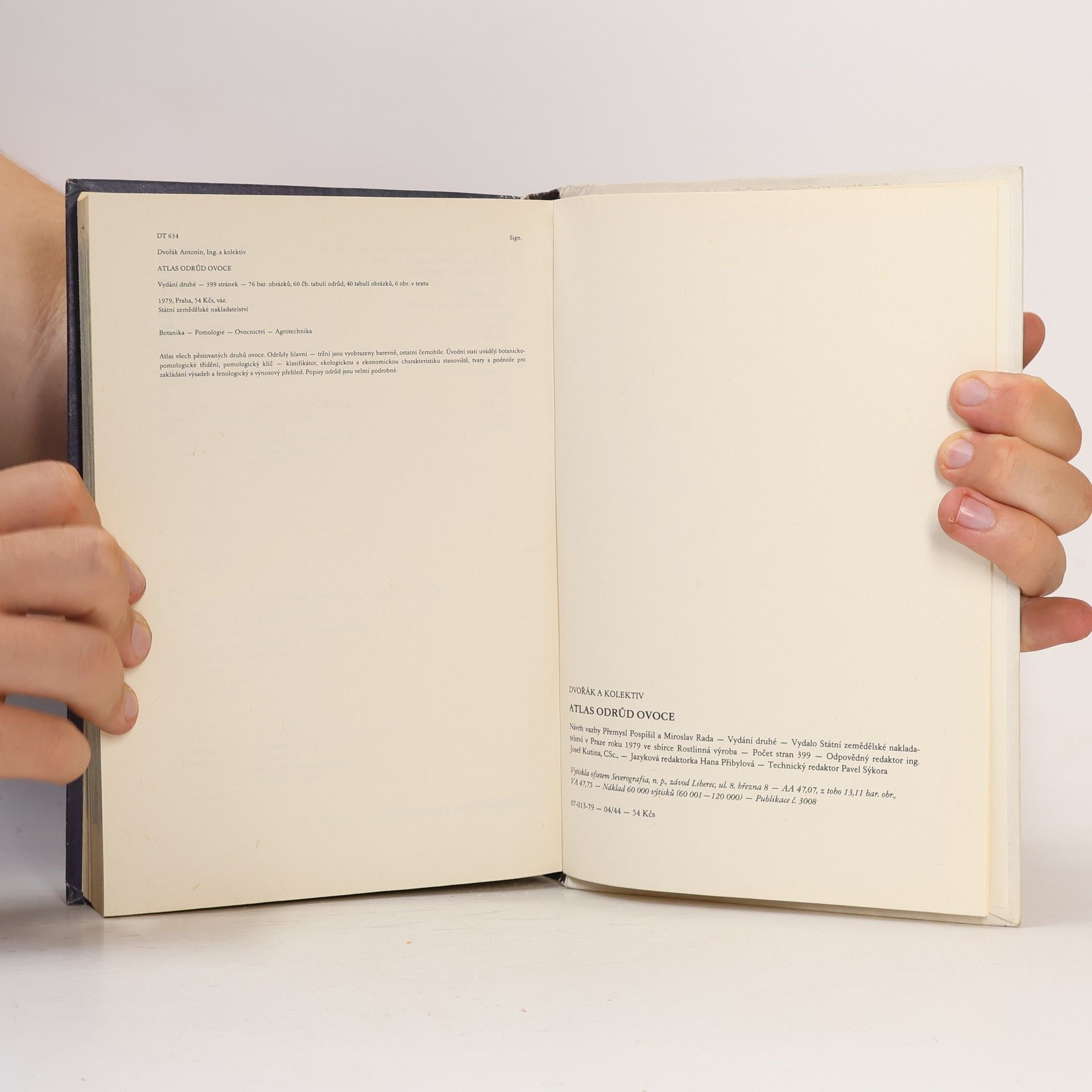 Antonín Dvořák Atlas odrůd ovoce