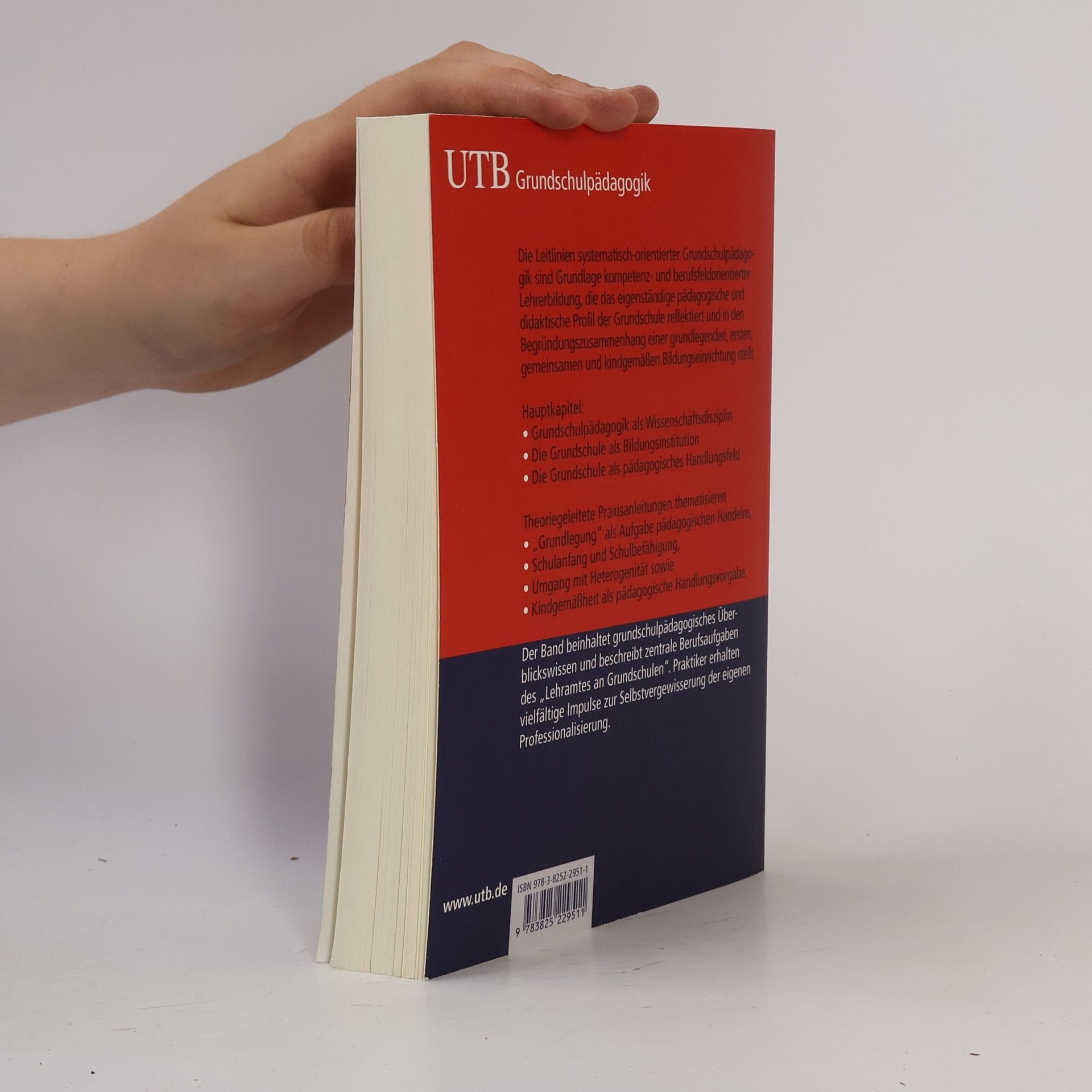 Günther Schorch Uni-Taschenbücher: Studienbuch Grundschulpädagogik