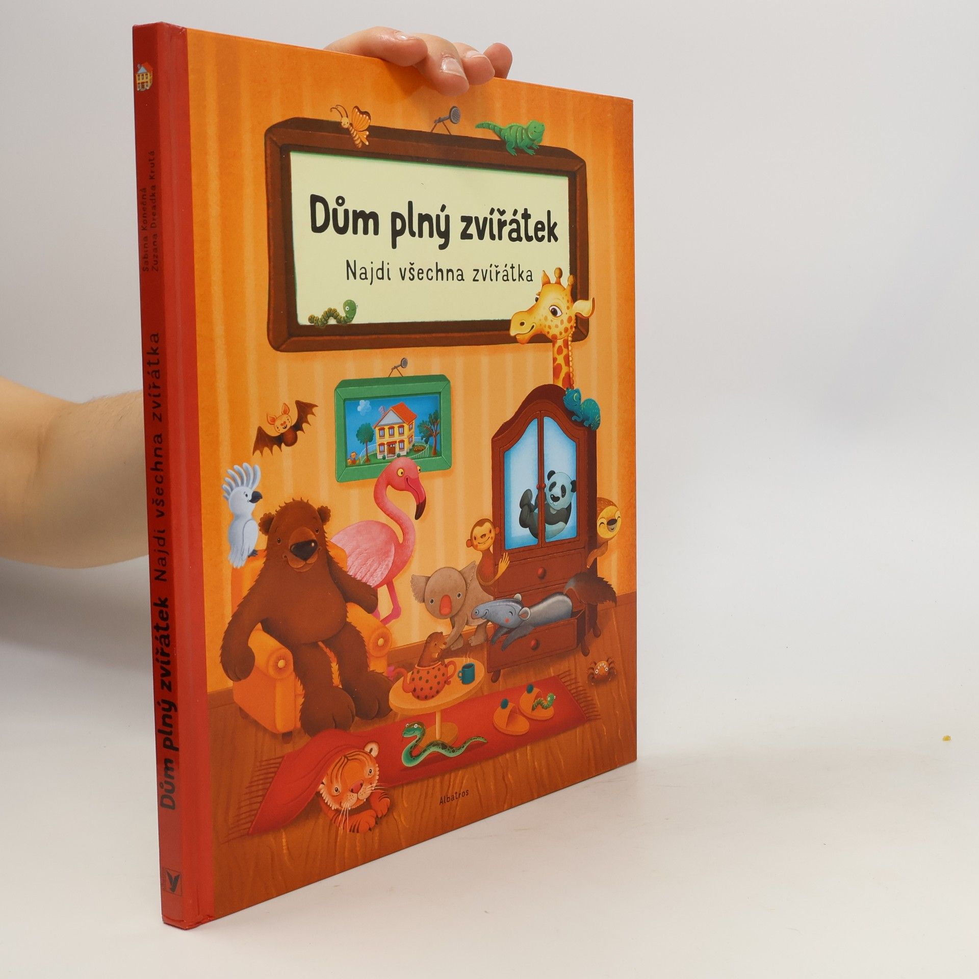 Sabina Konečná Dům plný zvířátek – Najdi všechna zvířátka