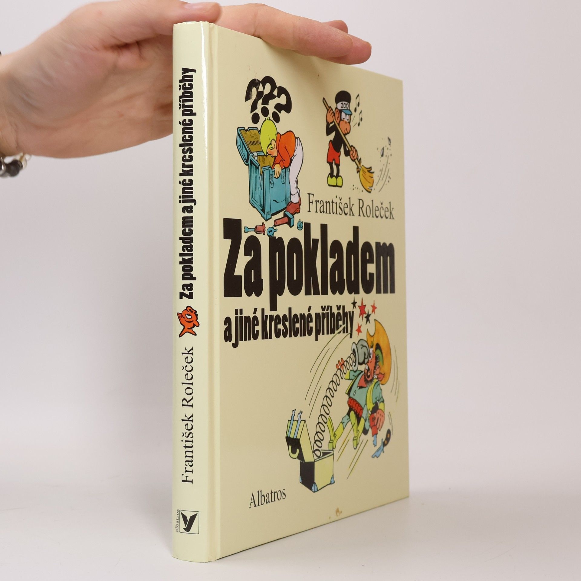 Roleček František Za pokladem a jiné kreslené příběhy