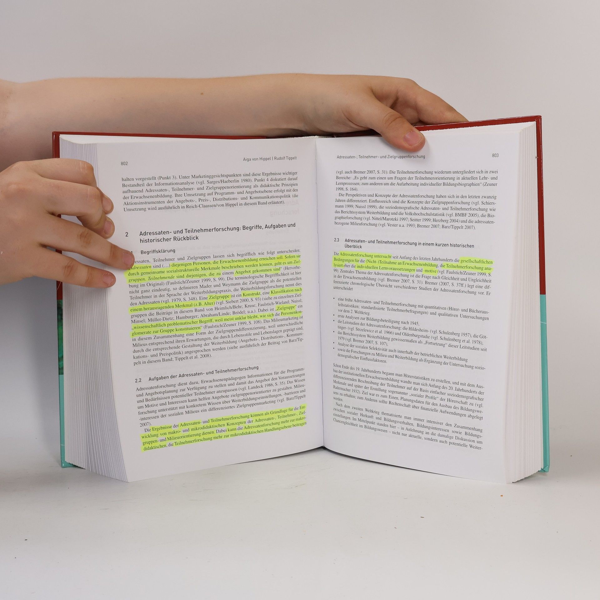 Rudolf Tippelt Handbuch Erwachsenenbildung/Weiterbildung