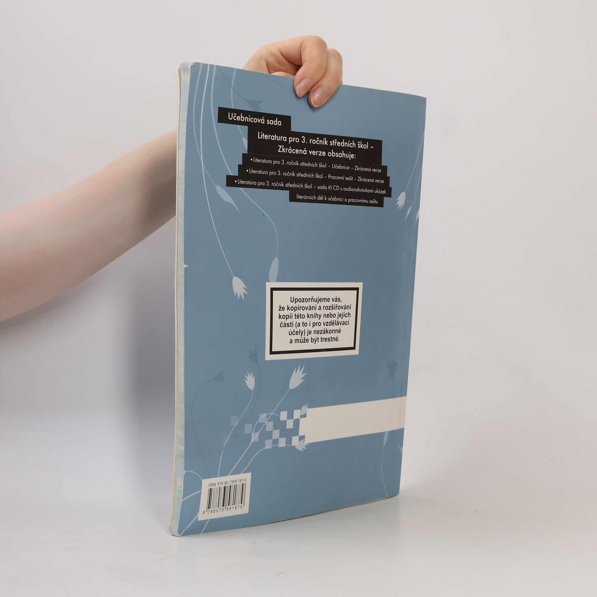 Various authors Literatura pro 3. ročník středních škol. Učebnice. Zkrácená verze