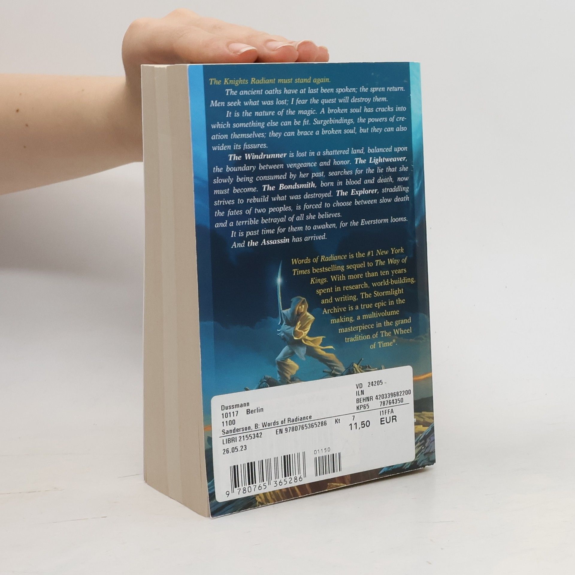 Brandon Sanderson Words of Radiance