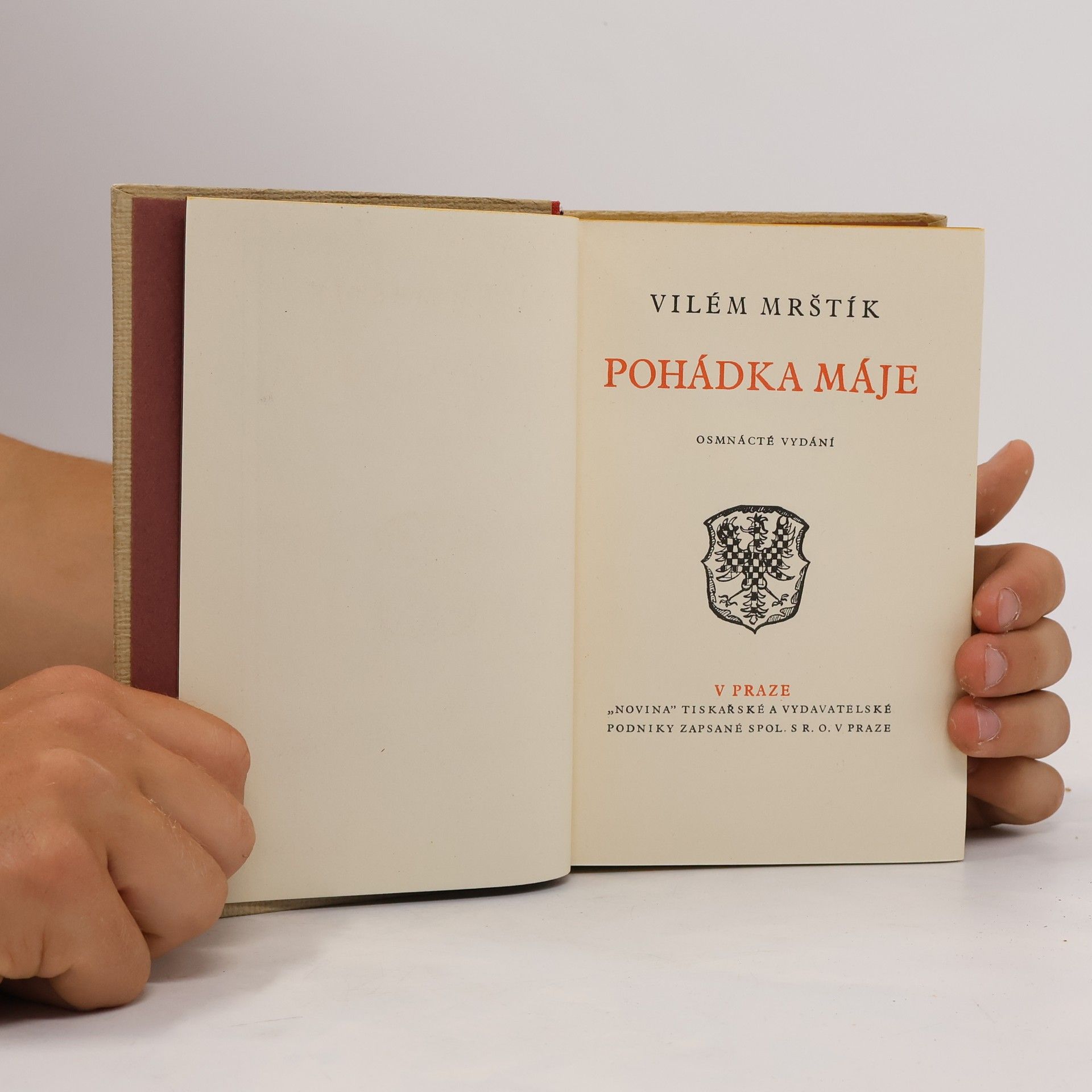 Vilém Mrštík Pohádka Máje